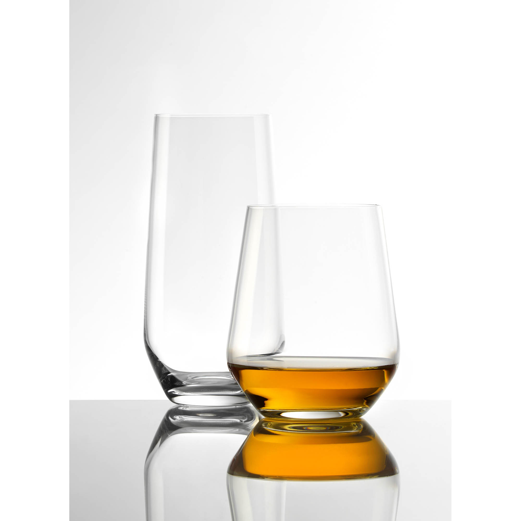 STÖLZLE LAUSITZ series QUATROPHIL / REVOLUTION whisky tumbler O.F. 6 pieces capacity 370 ml
