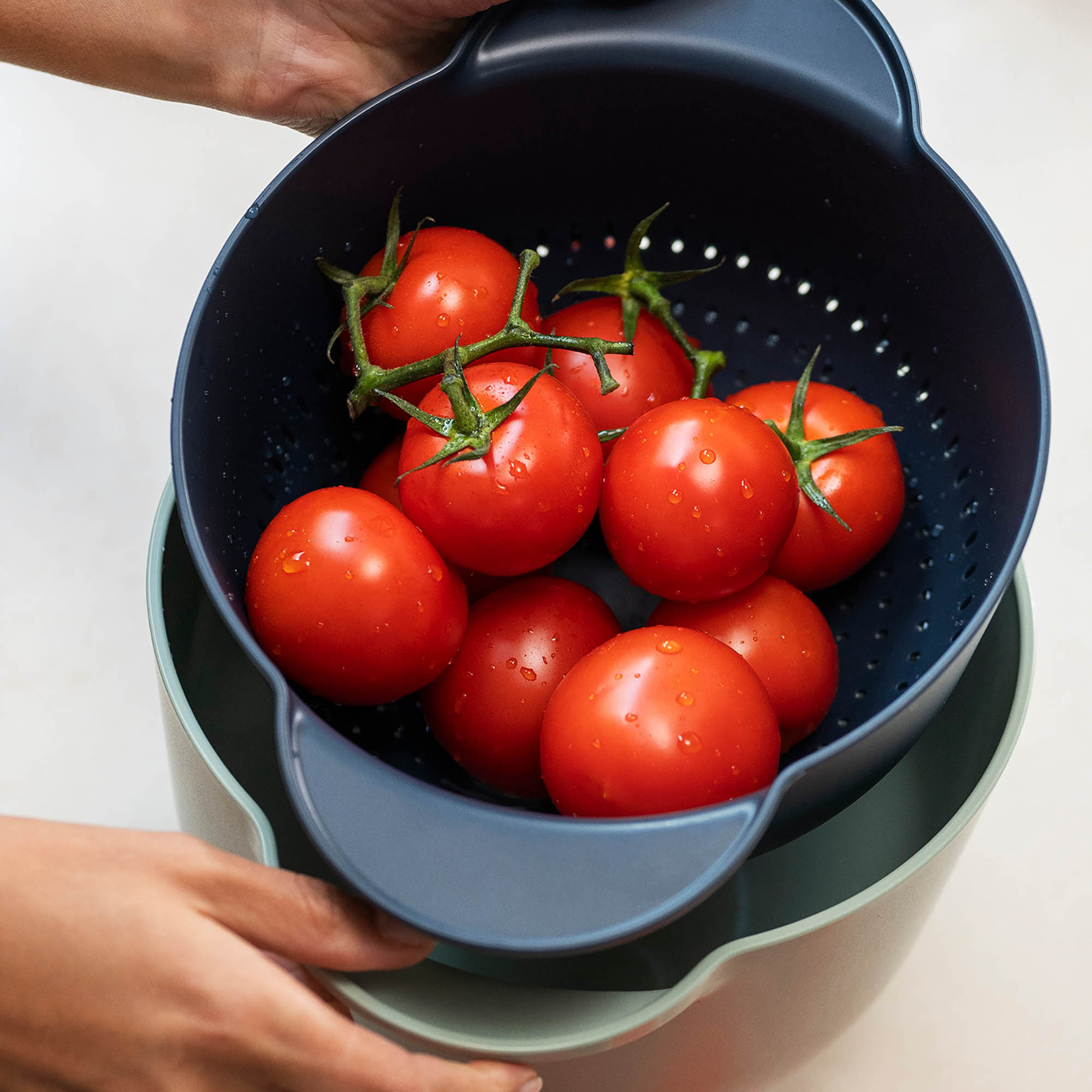 MEPAL colander CHEF IT Kitchen colander 16.3 cm chalk (beige)
