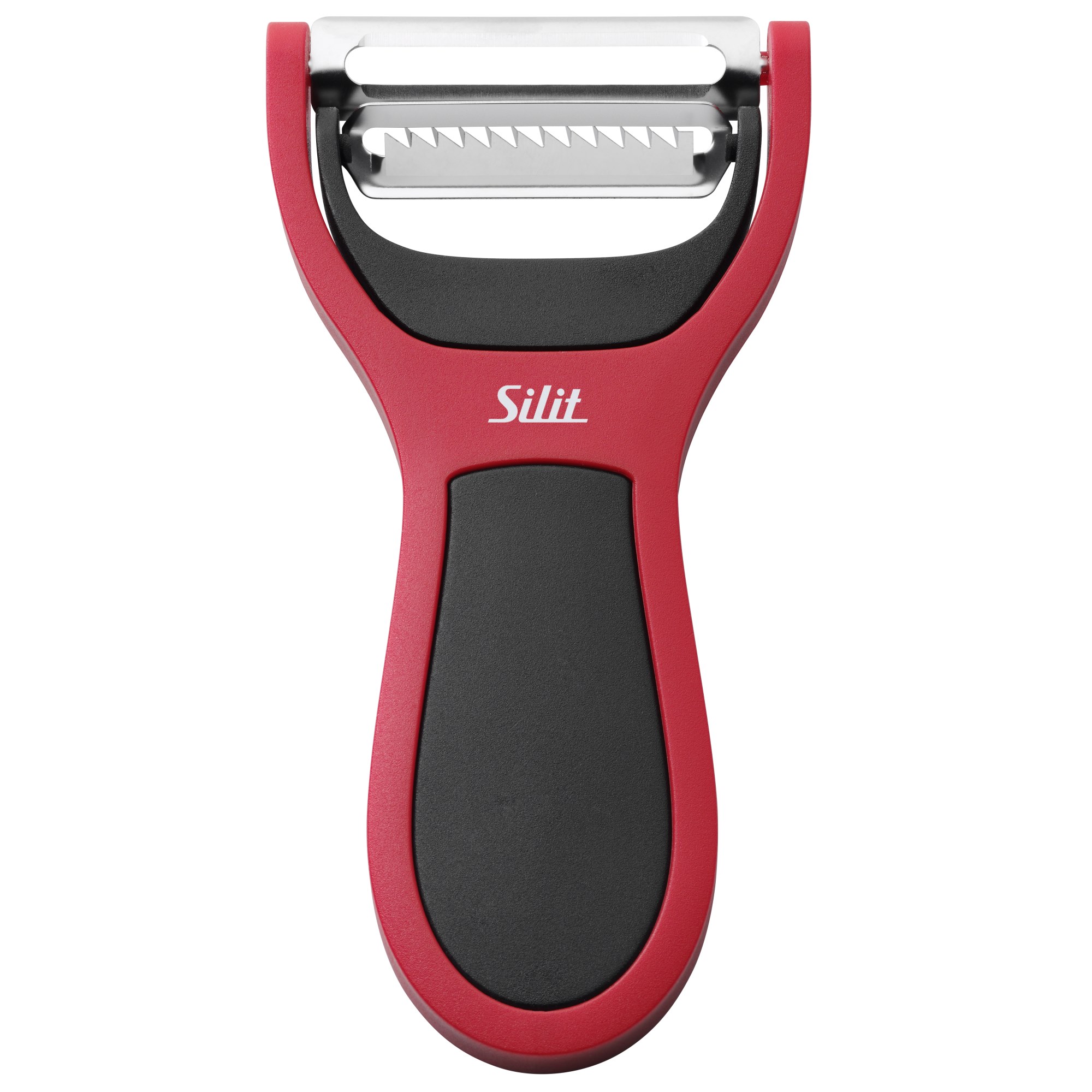 Silit Kochlöffelhalter Silit 2in1 Universalschäler + Julienneschneider Kombi Schäler &