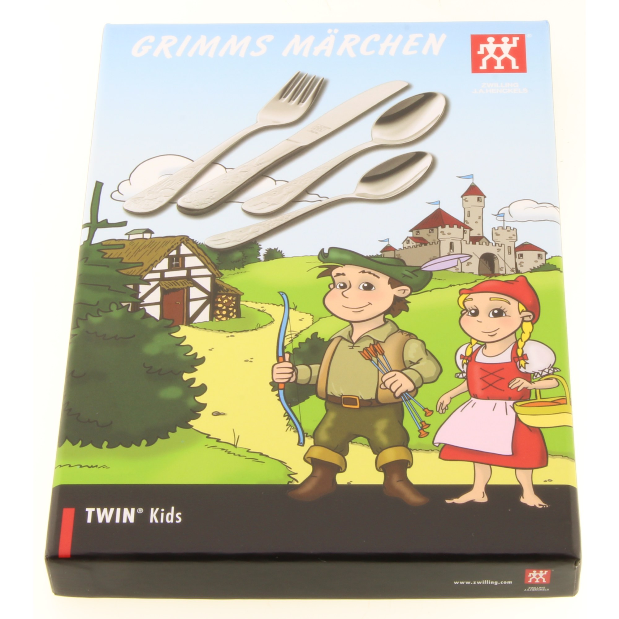 ZWILLING Twin Kids Kinderbesteck Grimm´s Märchen 4 teilig