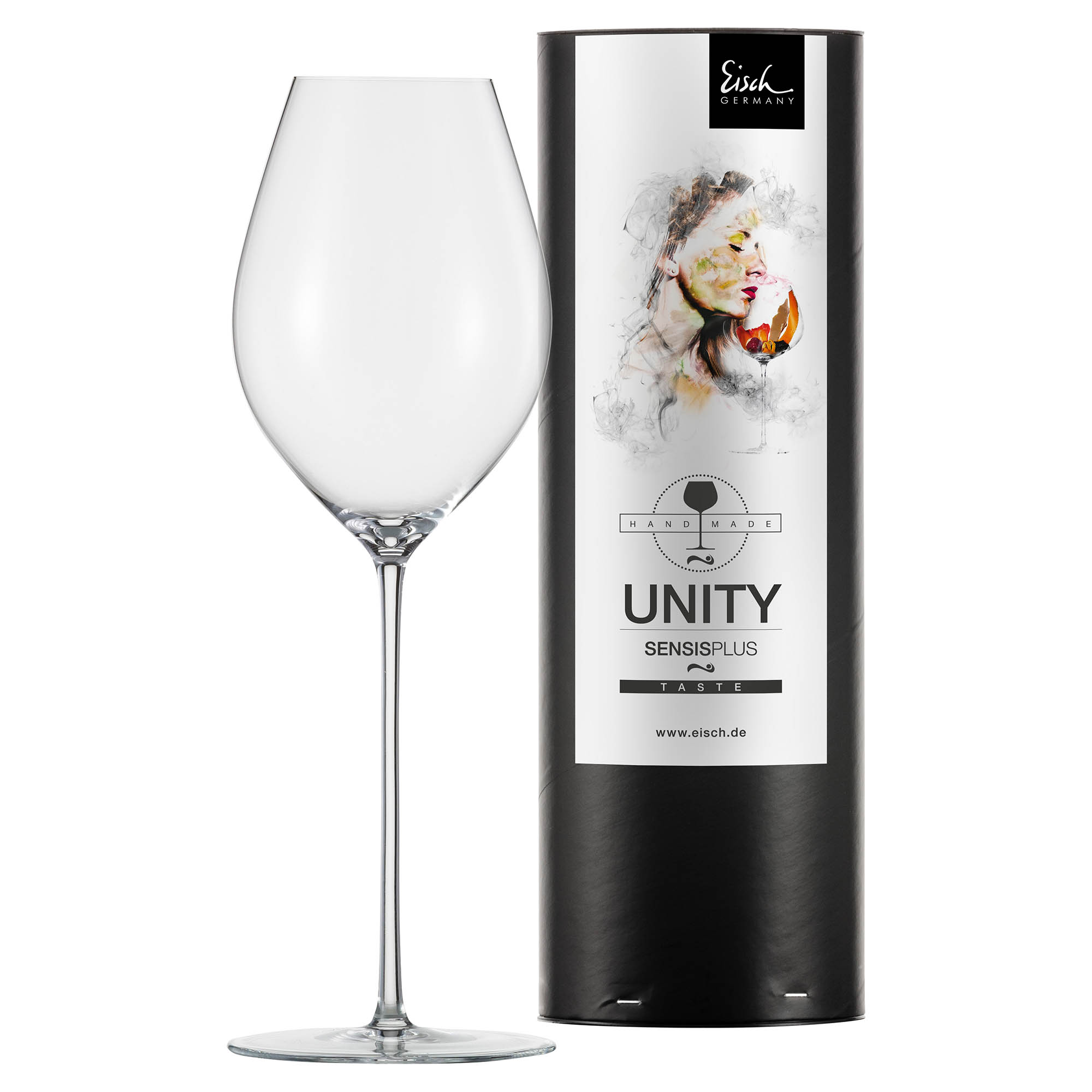 EISCH Serie UNITY SENSISPLUS Champagnerglas mundgeblasen 400 ml mit Moussierpunkt