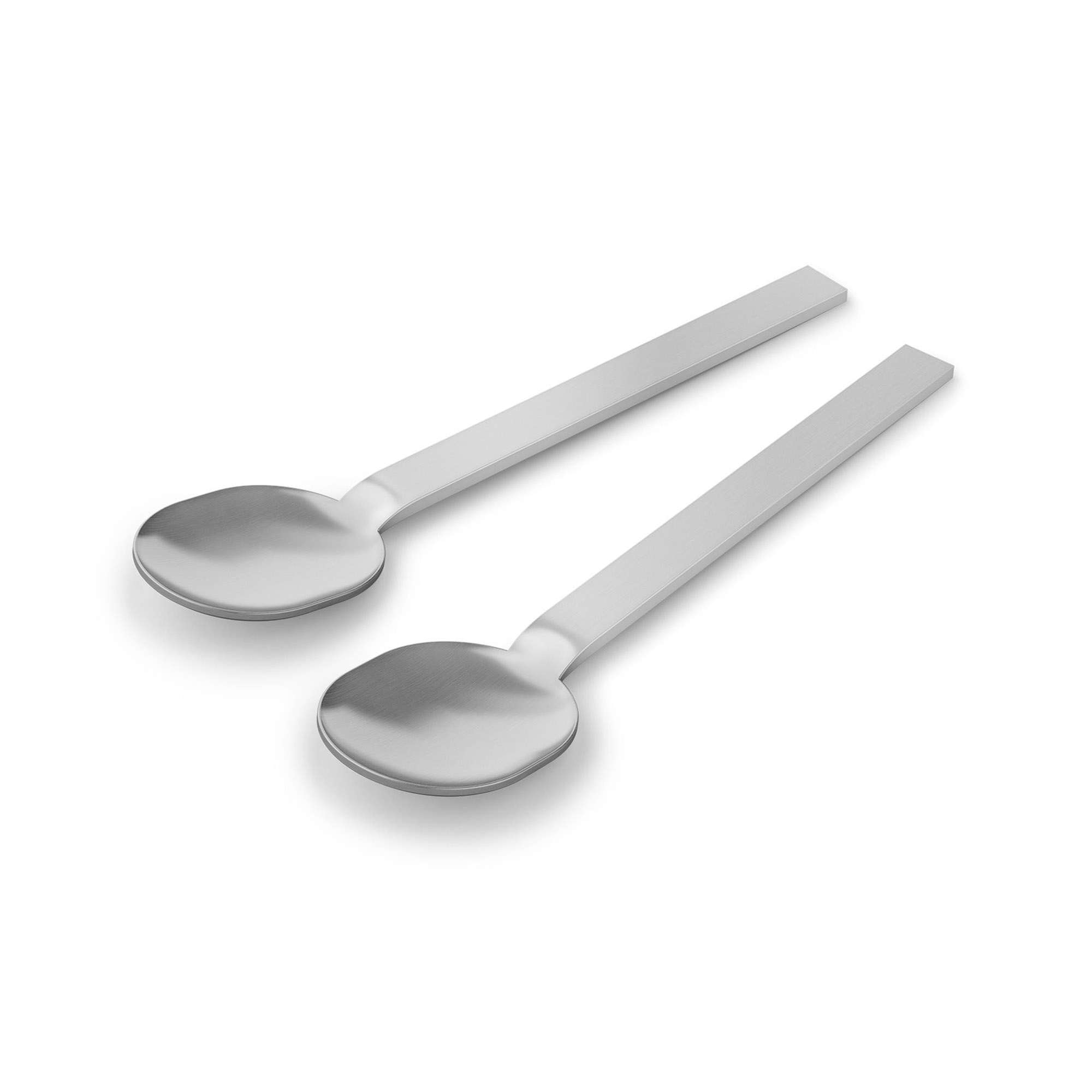 ZACK Espressolöffel MENOA Set mit 2 Stück Edelstahl matt
