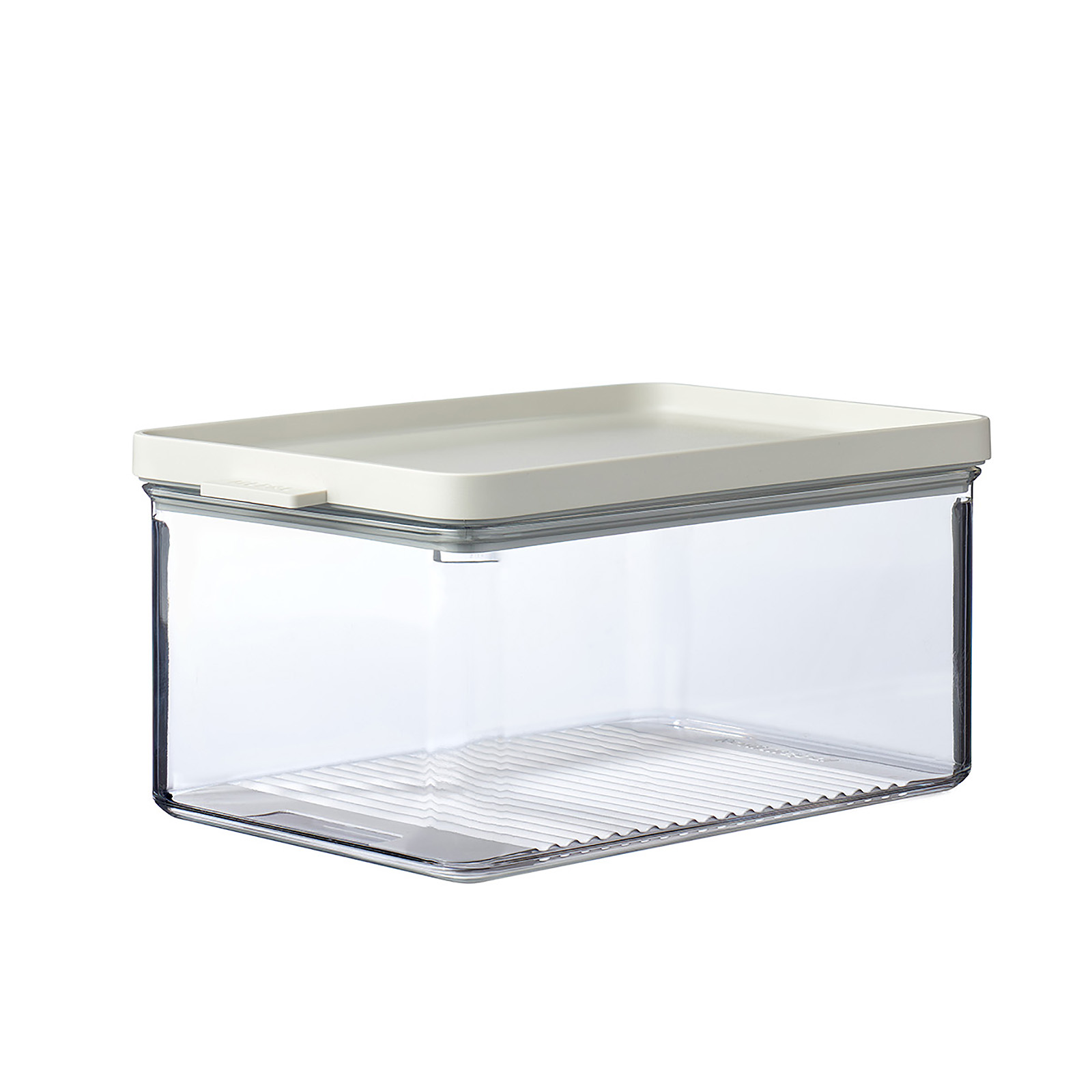 MEPAL Vorratsdose OMNIA Käsedose 2,0 Liter transparent Deckel nordic white