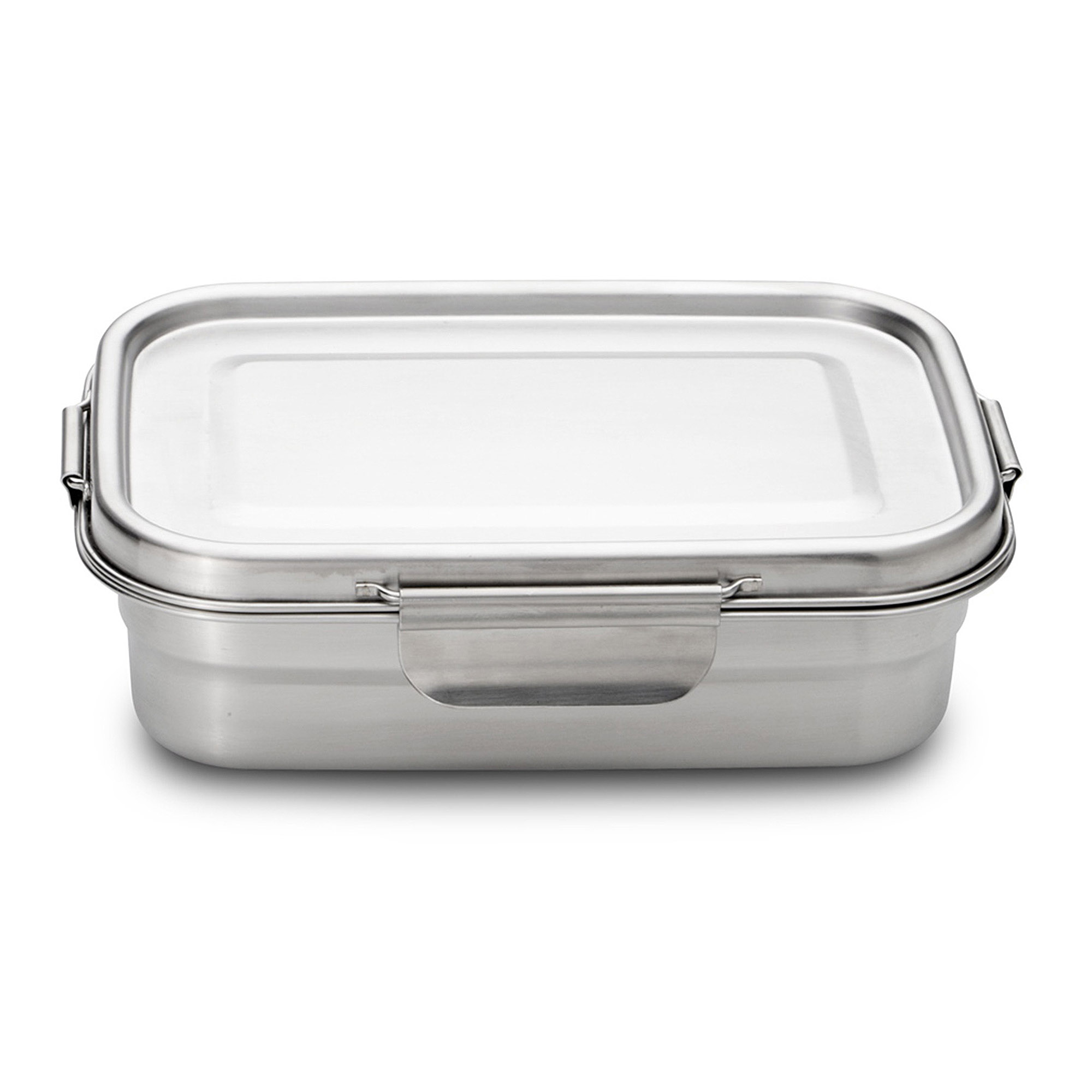 WEIS Vesperdose Lunchbox aus Edelstahl tiefe Form 1,2 Liter