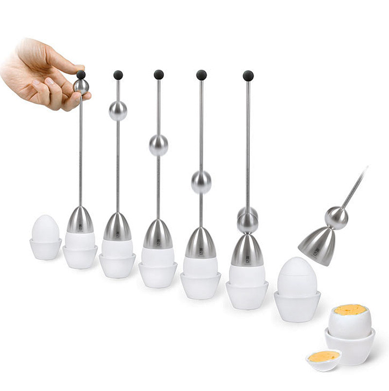 TAKE2 egg opener CLACK anniversary edition 25 matt gold