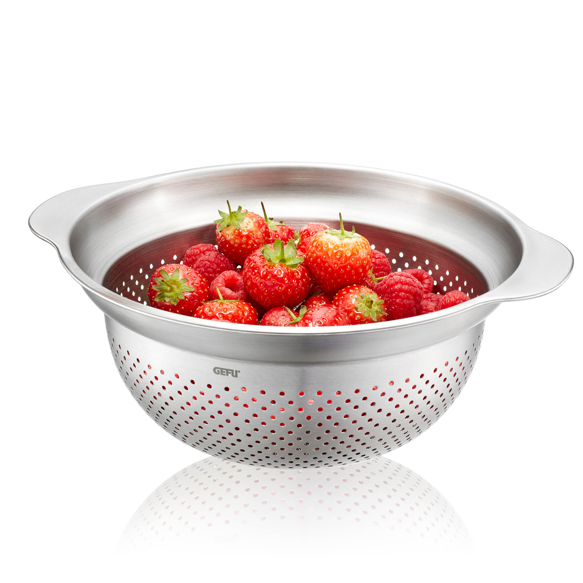 GEFU Seiher PREMIO Edelstahl 23 cm auch als Dünsteinsatz verwendbar