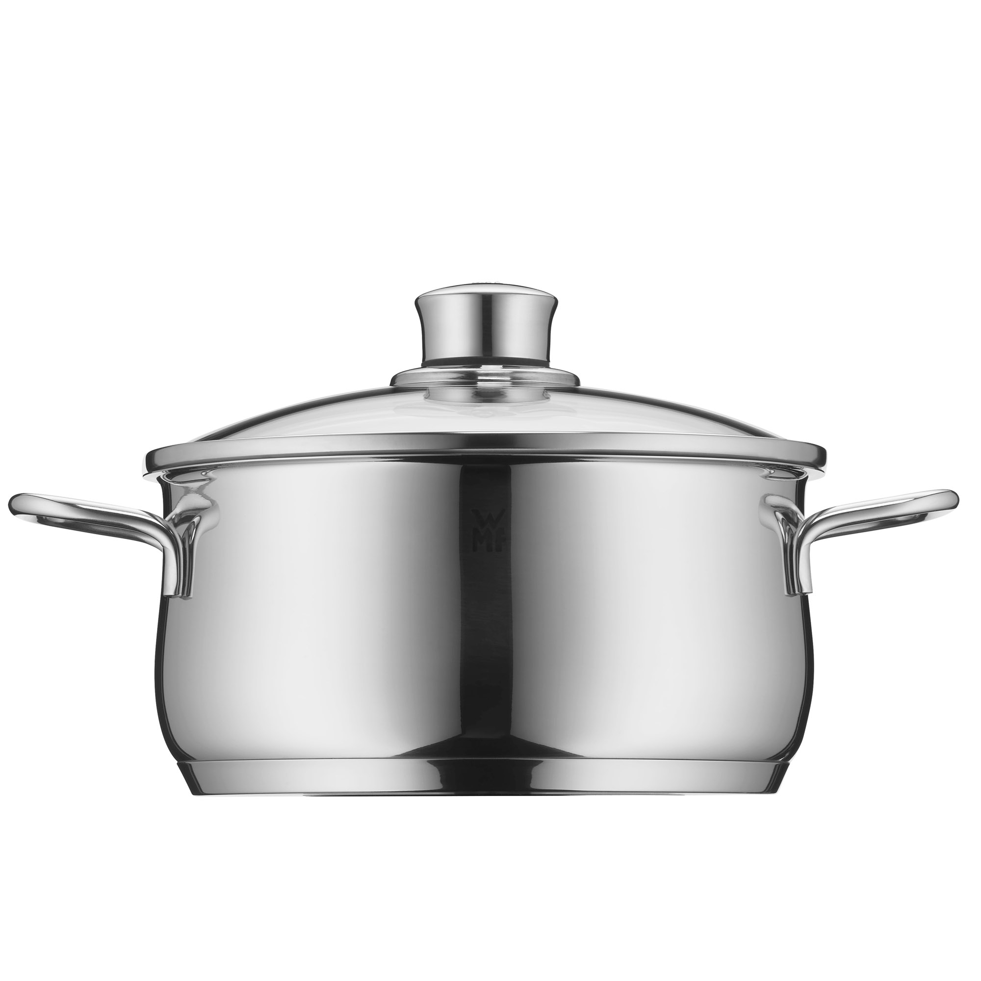 WMF Topfserie DIADEM PLUS Bratentopf 20 cm 3,0 Liter mit Glasdeckel