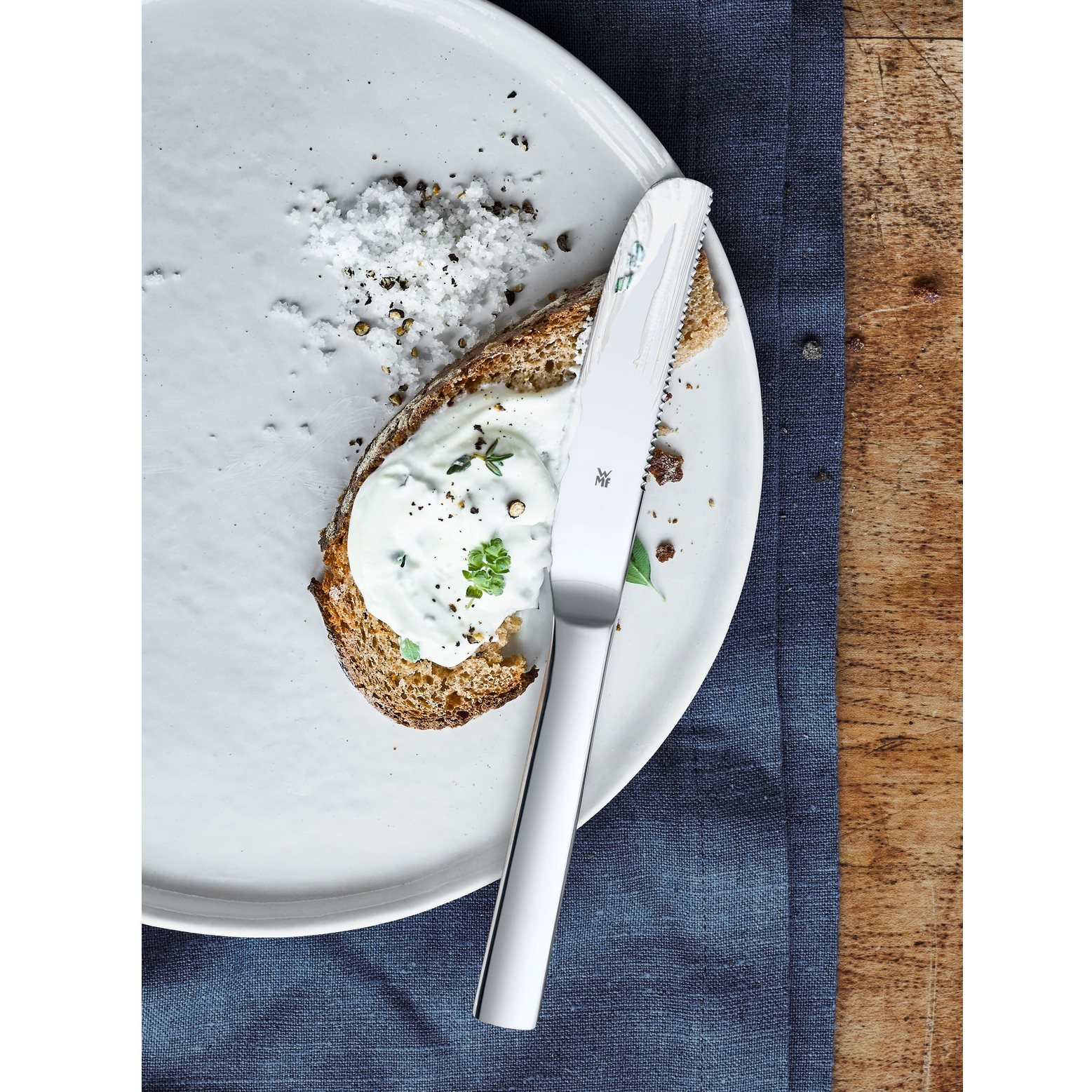 WMF Serie NUOVA Brunchmesser Set 2 Stück Frühstückmesser Brötchenmesser