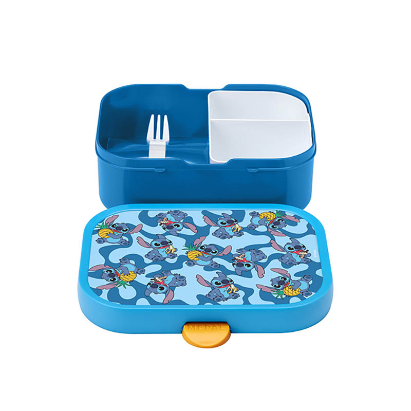 MEPAL Brotdose mit Bento-Einsatz CAMPUS 0,75 Liter Motiv Stitch