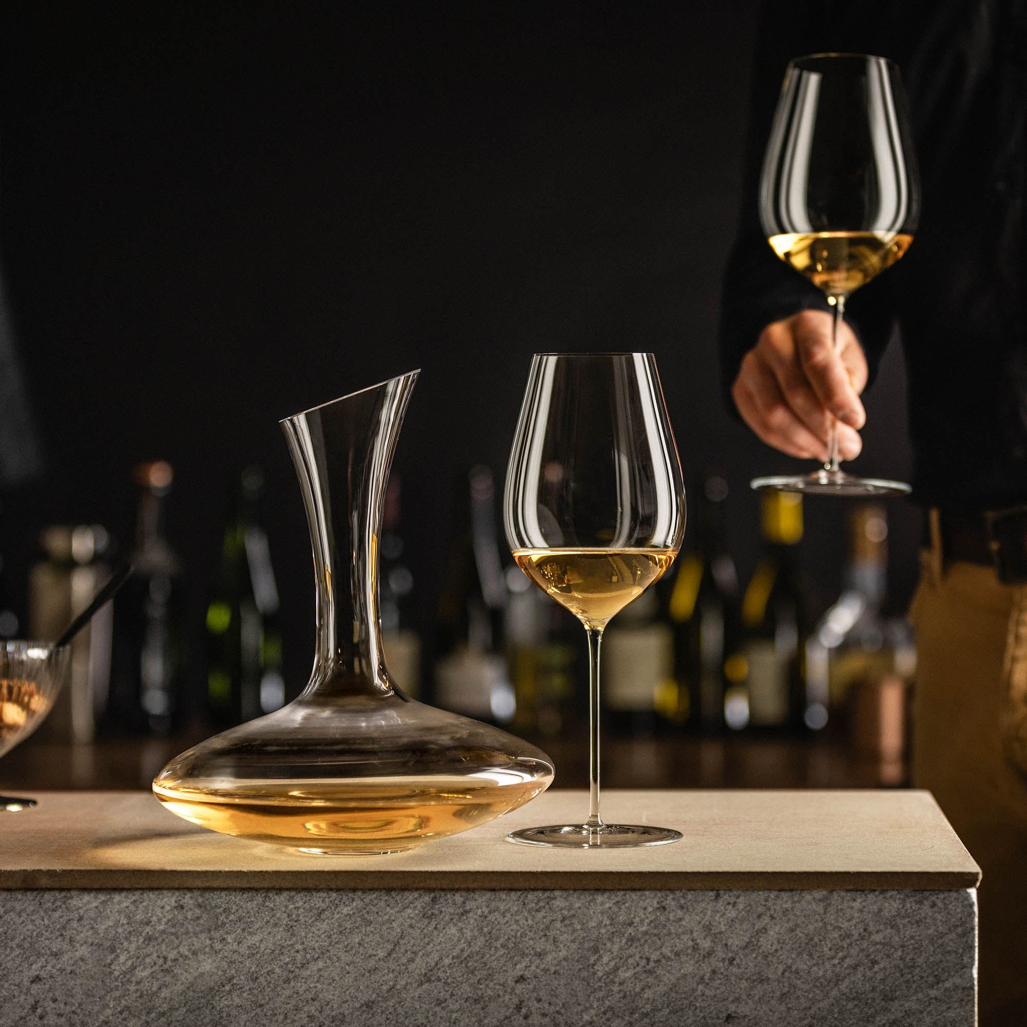 EISCH Dekanter PERFORMANCE mundgeblasen 0,75 Liter mit No Drop Effekt