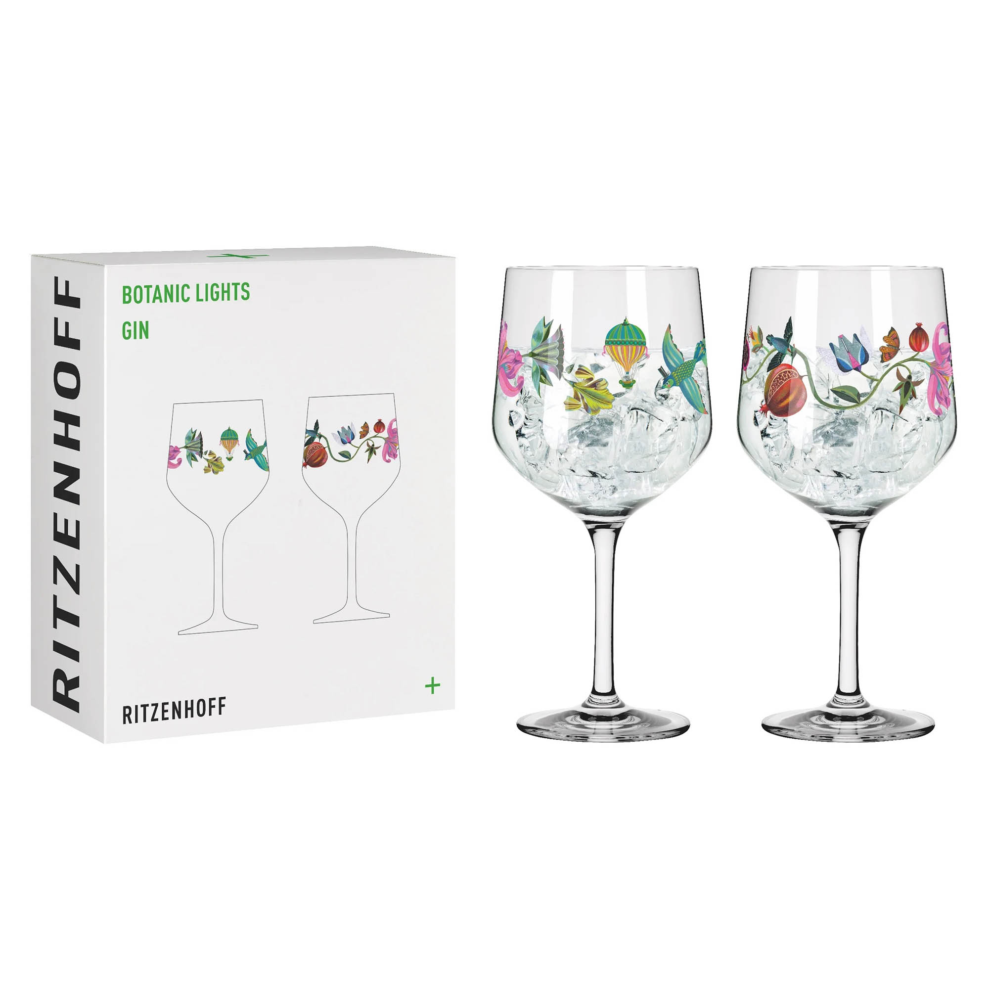 RITZENHOFF Ginglas Longdrink-Glas BOTANIC LIGHTS #9 / #10 je 720 ml 2 Stück