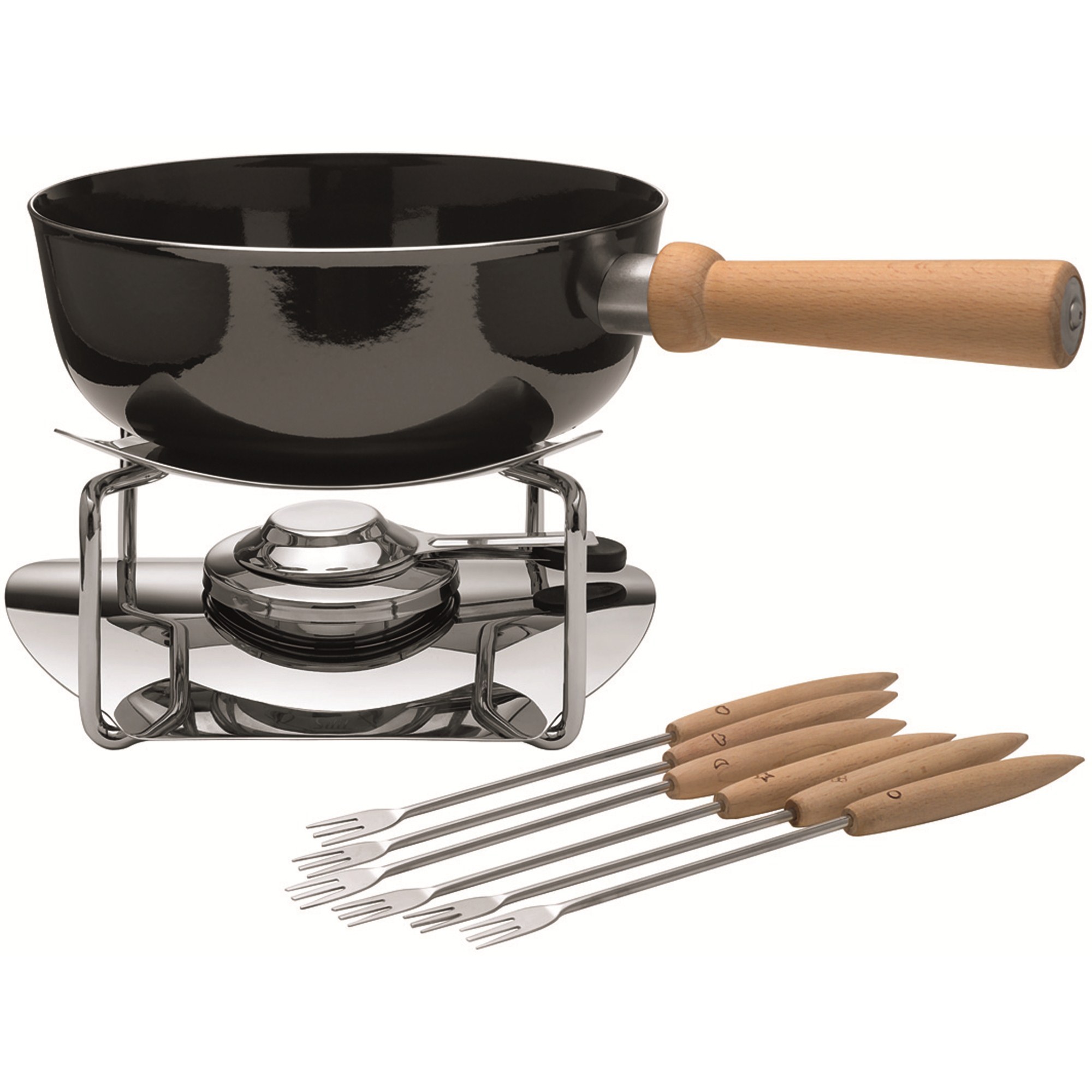 SILIT Käsefondue - Set aus Silargan mit Rechaud
