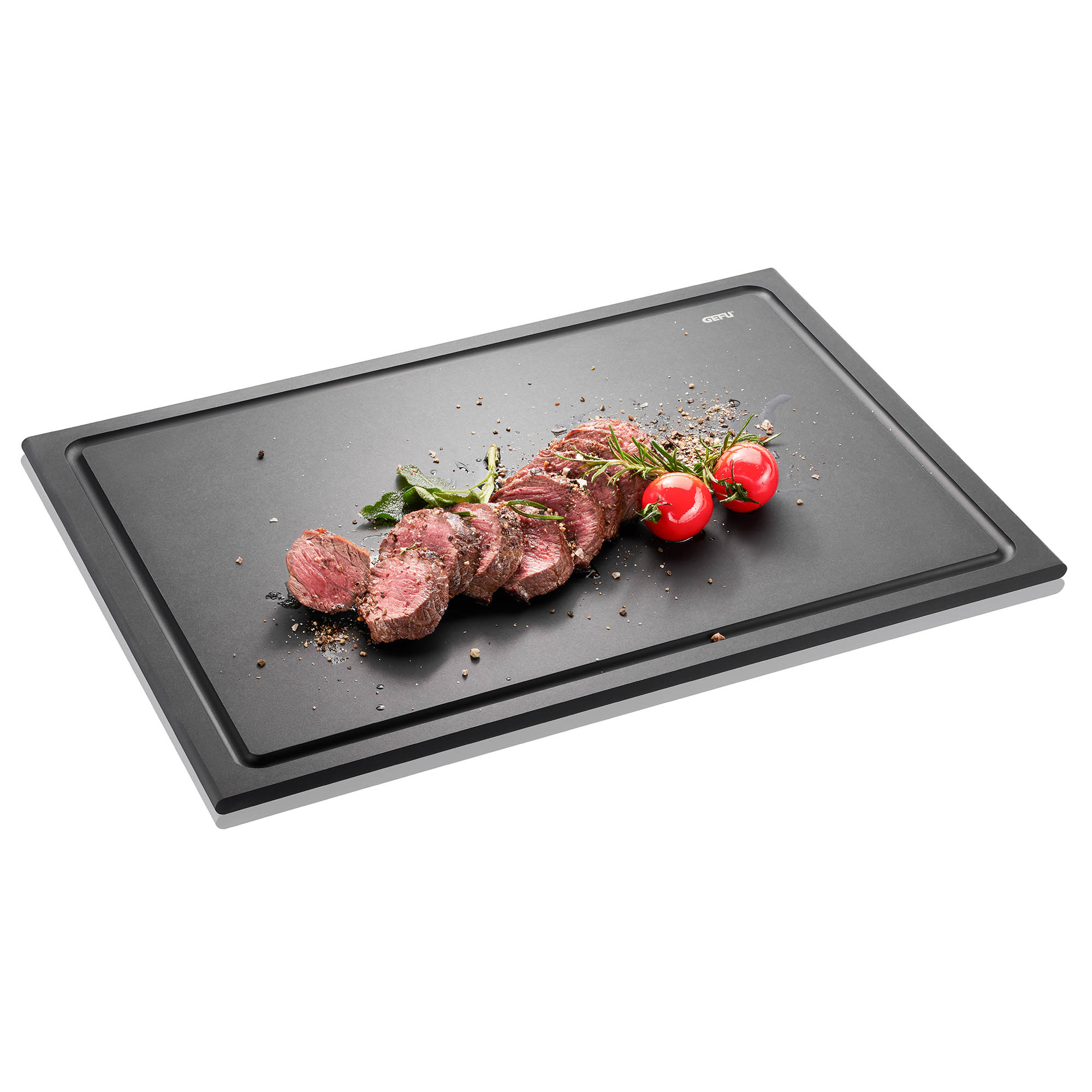 GEFU Schneidebrett SLIZE groß 44 x 30 cm mit Saftrille