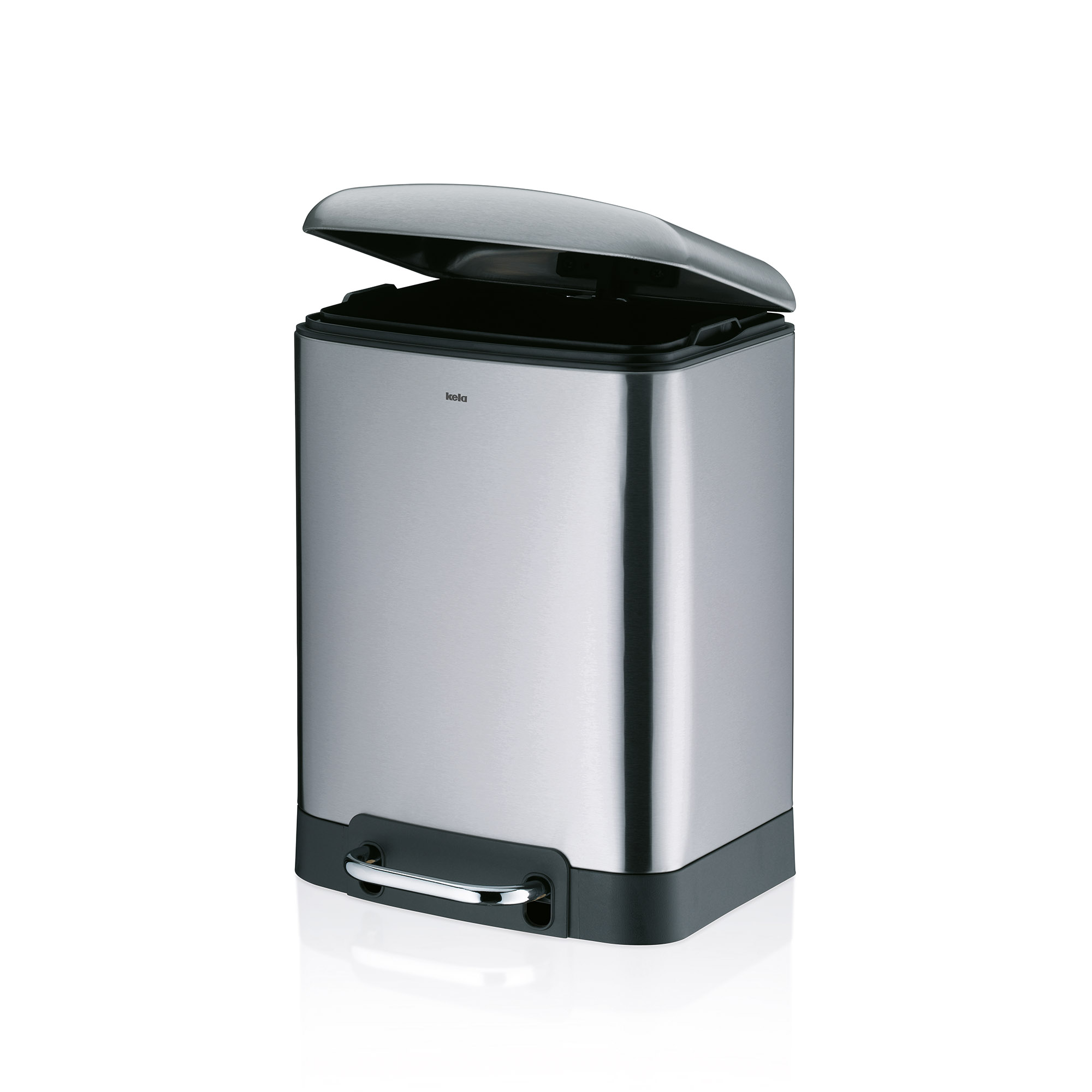 KELA Kosmetikeimer Abfallsammler DAVINO 6 Liter Edelstahl mattiert