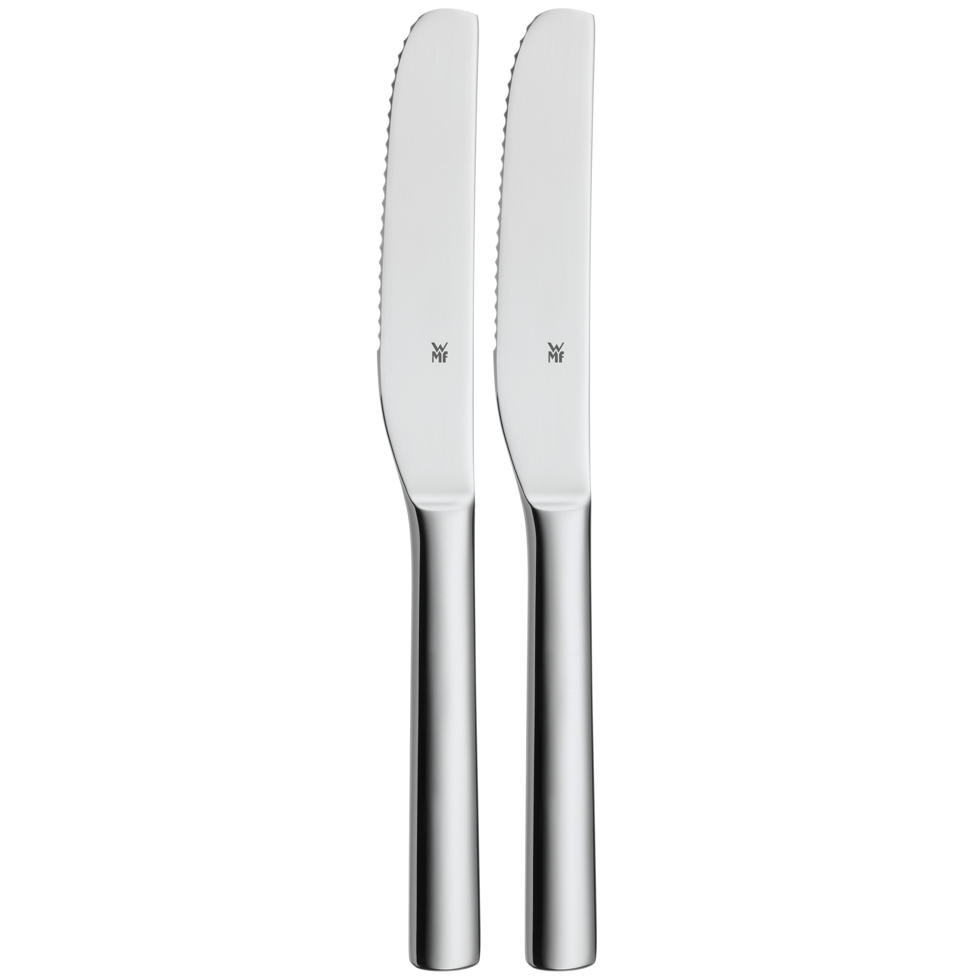 WMF Serie NUOVA Brunchmesser Set 2 Stück Frühstückmesser Brötchenmesser