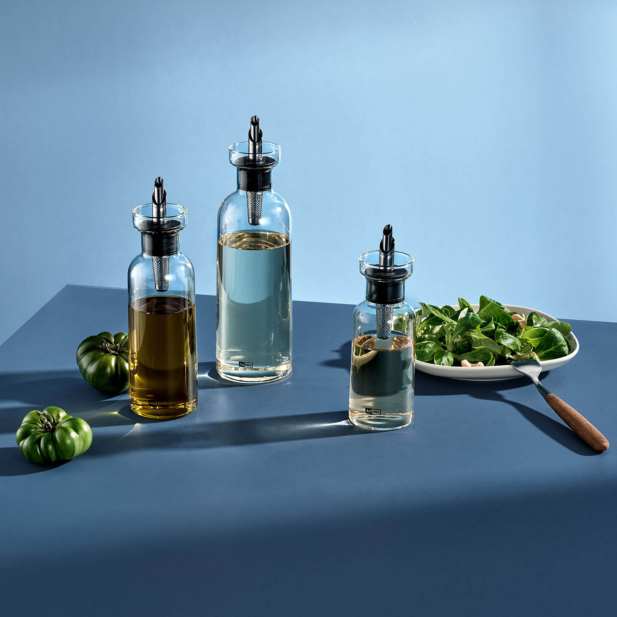 AdHoc Ölspender Essigspender AROMA POUR für tropffreies Ausgießen 500 ml