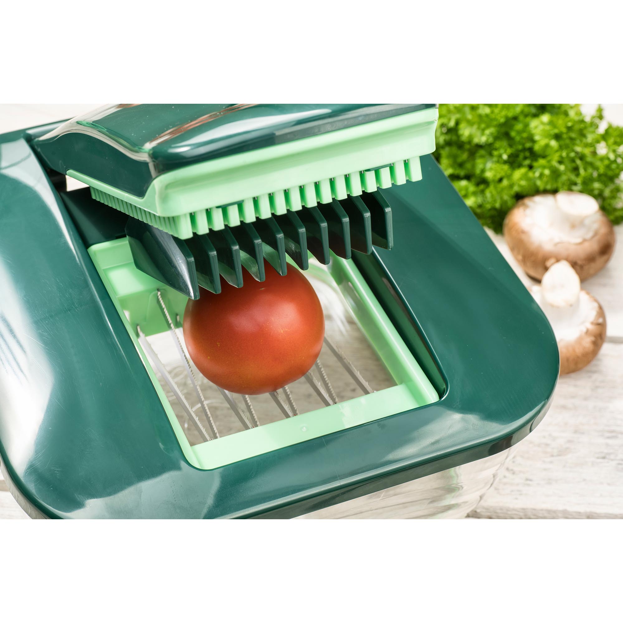 GENIUS Nicer Dicer Chef Professional Set 23-teilig grün Multifunktions-Schneider