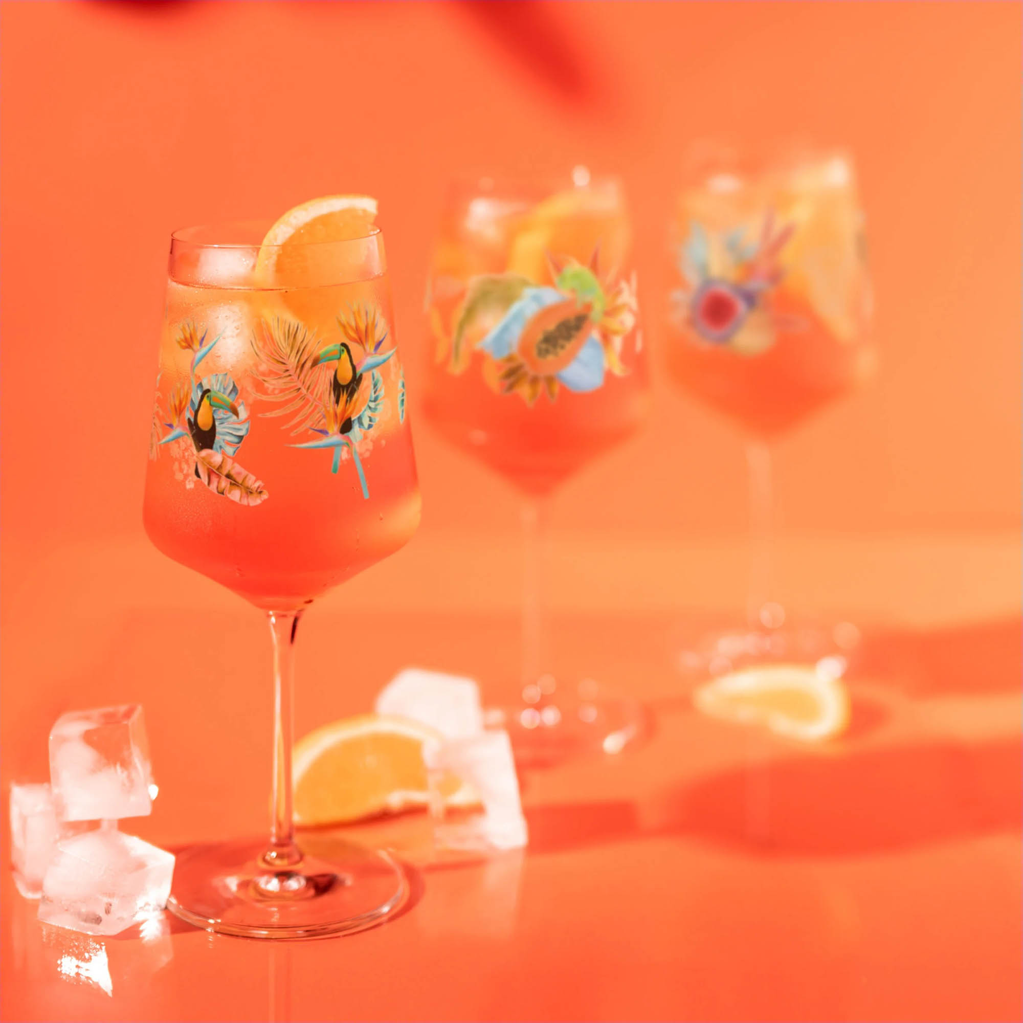 RITZENHOFF Aperitif-Glas SOMMERRAUSCH  F24 Aperizzo 4er Set Inhalt je 544 ml