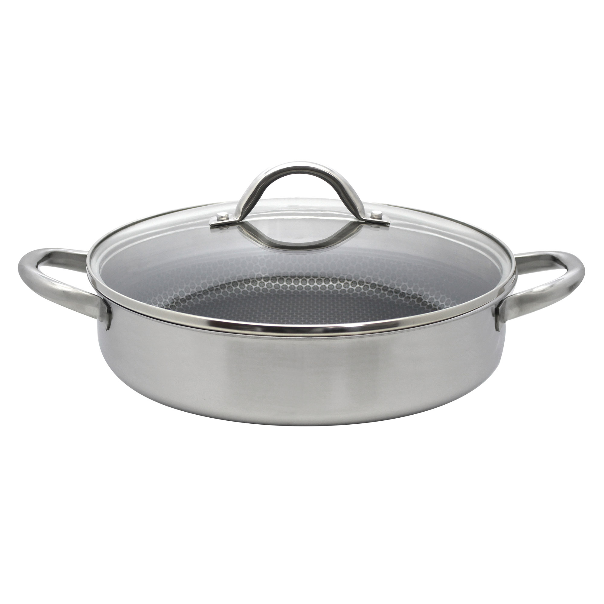 ELO Serie RELIEF EVOLUTION Servierpfanne 28 cm Antihaft PFAS-frei Wabenstruktur
