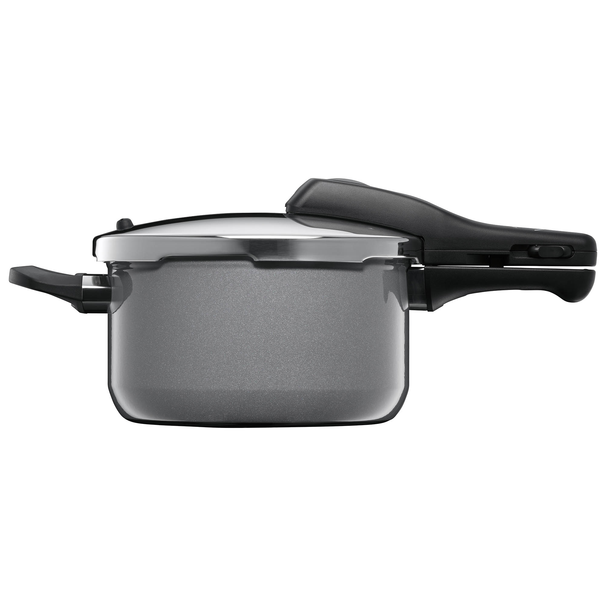WMF Schnellkochtopf FUSIONTEC MINERAL PERFECT 4,5 Liter Platinum