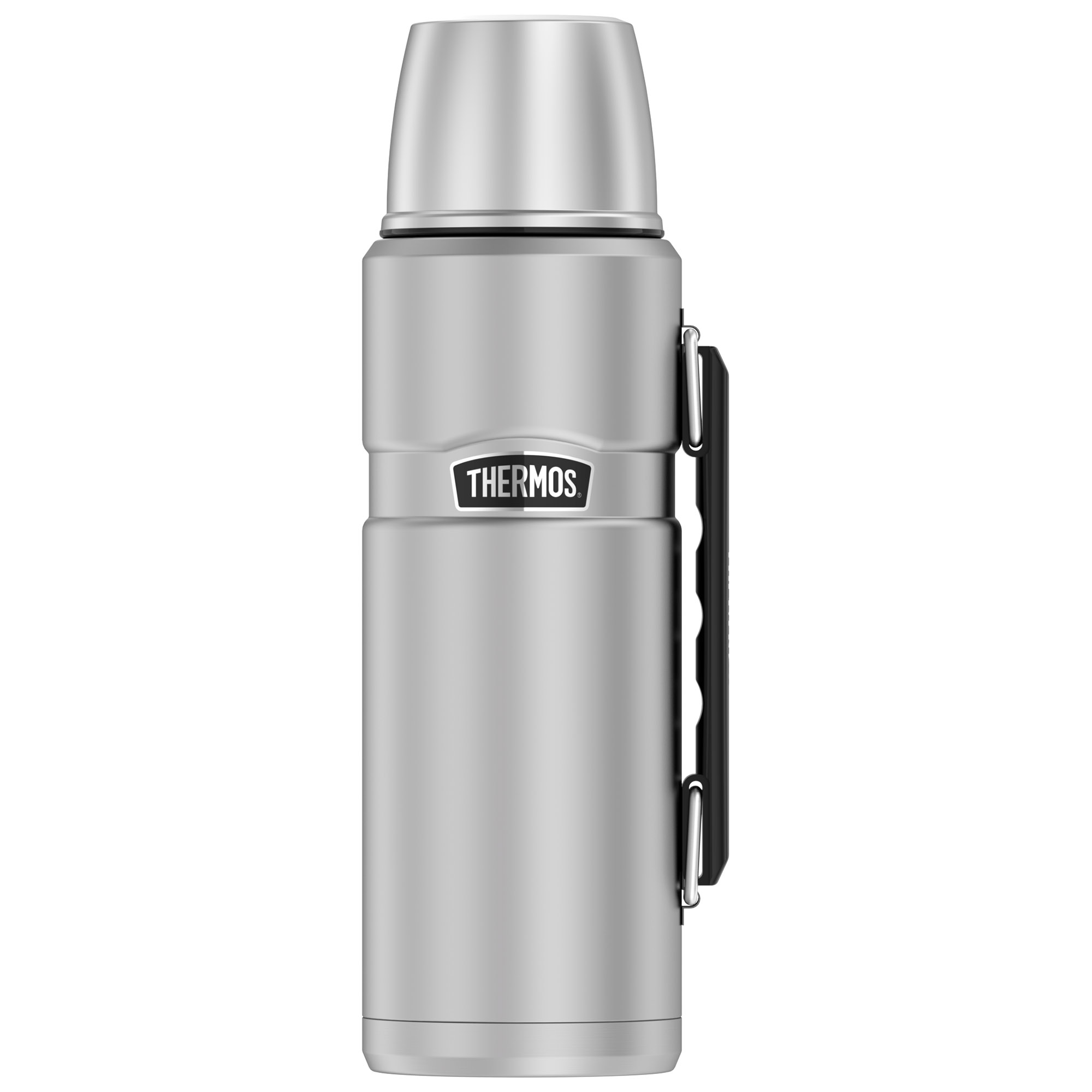 THERMOS Thermosflasche STAINLESS KING Edelstahl matt 1,2 Liter Isolierflasche