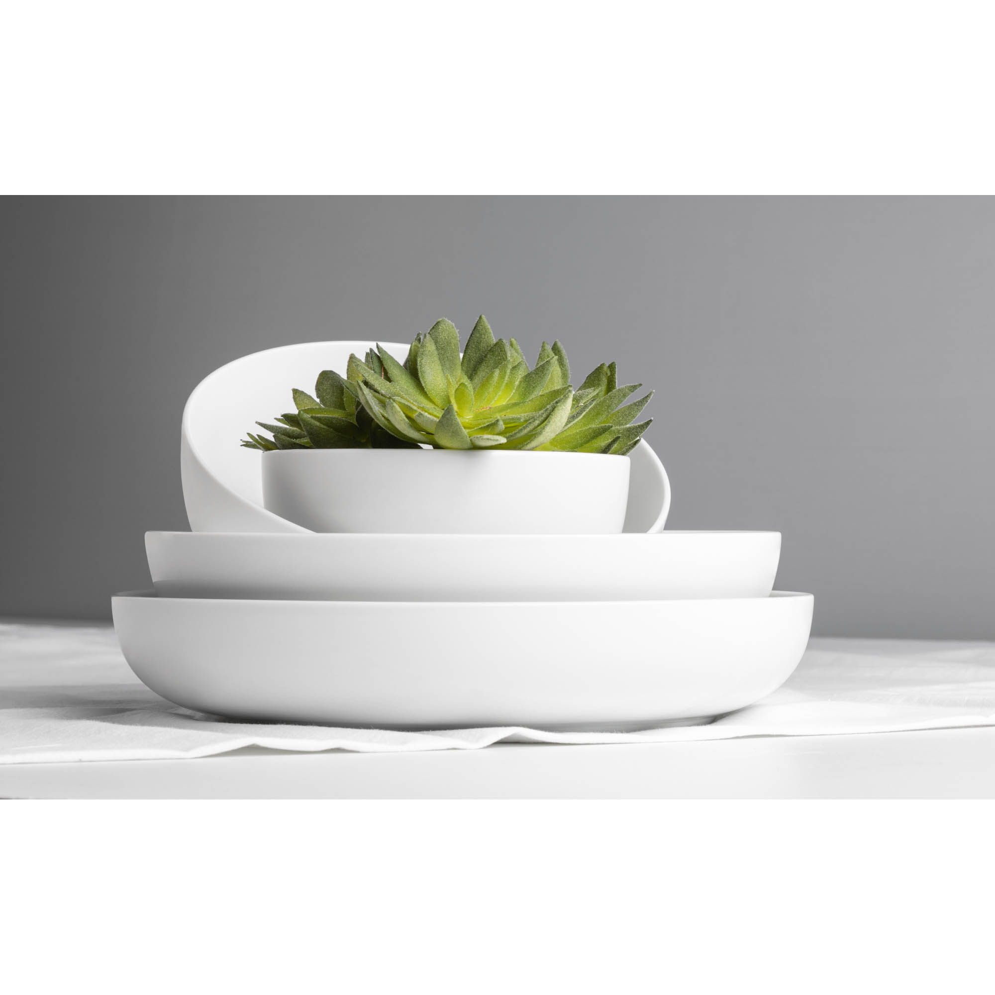 Seltmann Weiden LIBERTY white 003 plain Foodbowl 20 cm 1.7 litres 2 pieces