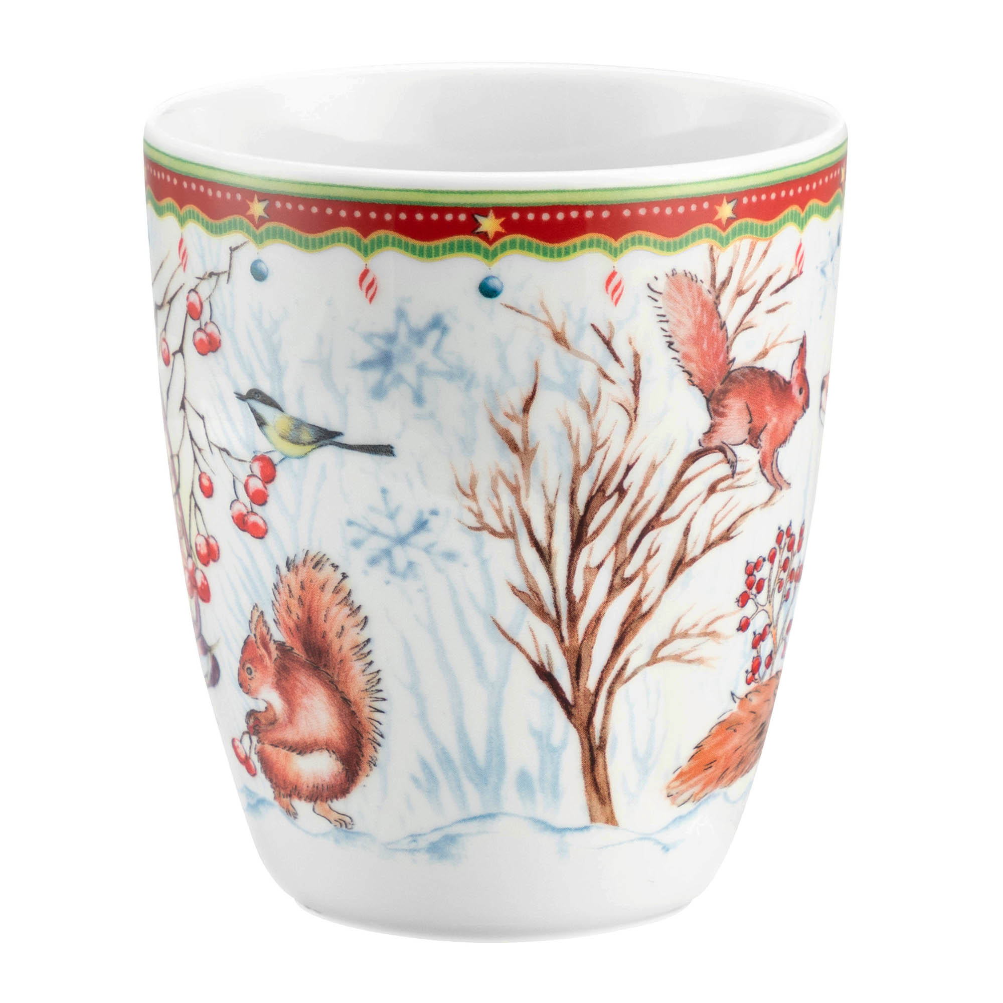 Seltmann Weiden CHRISTMAS MUG 65299 Mug with handle 0.4 litres Forest animals