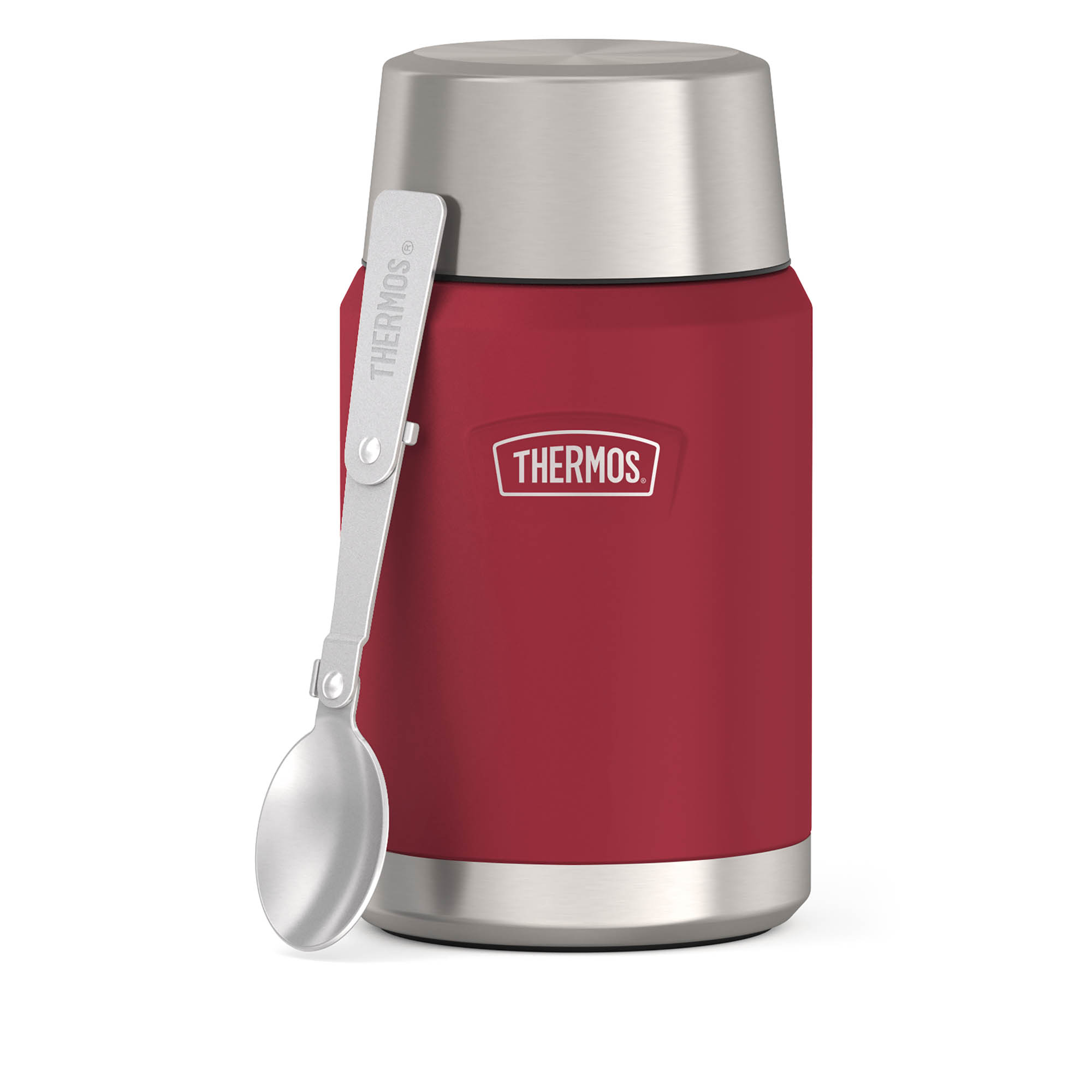 THERMOS Isolierspeisegefäß ICON FOOD JAR 0,71 Liter Edelstahl doppelwandig berry
