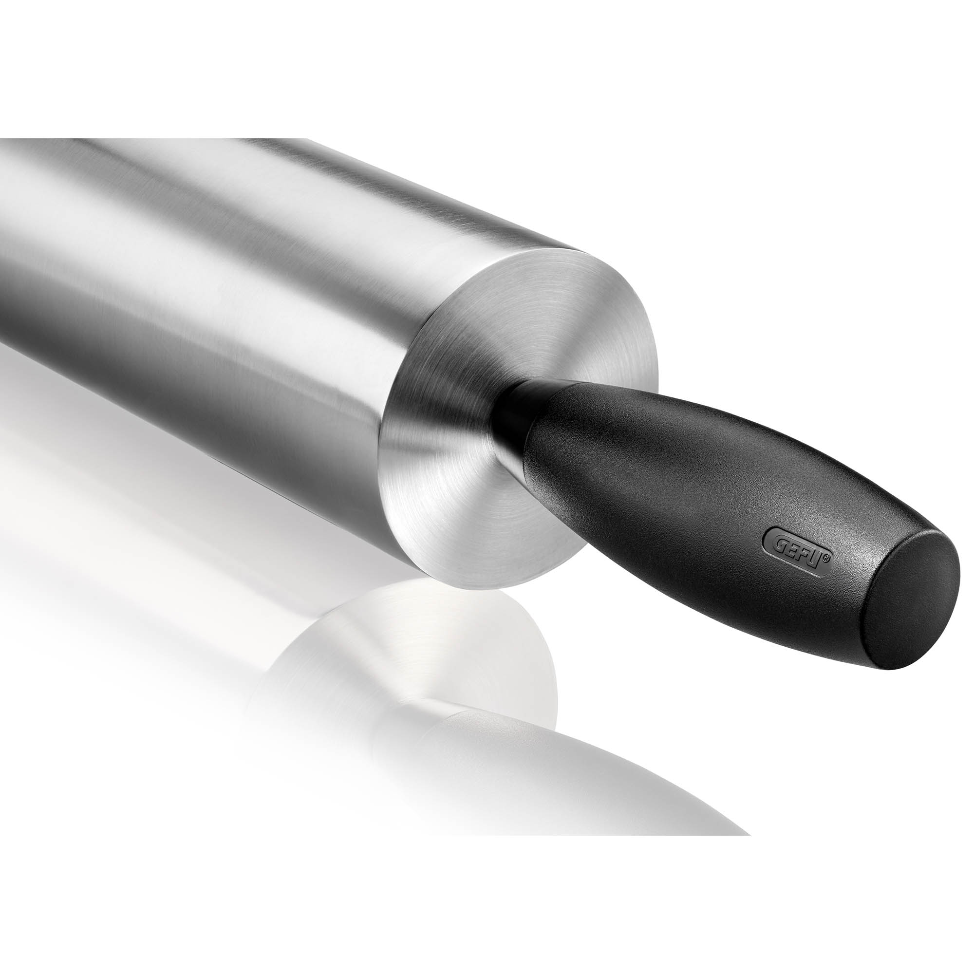 GEFU Teigroller ROTOLO Nudelholz aus Edelstahl 26 cm