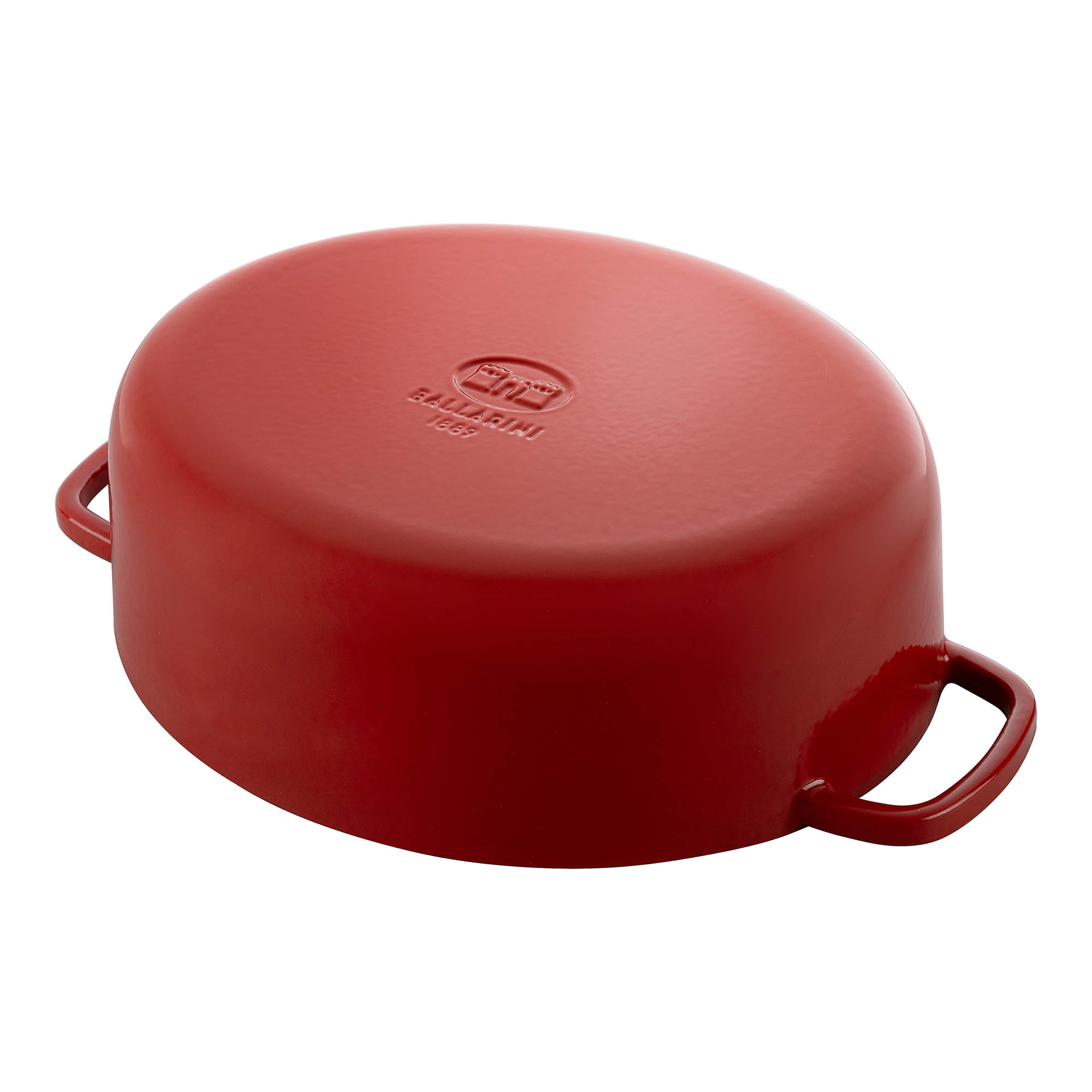 BALLARINI Cocotte BELLAMONTE 33 cm oval 6.5 litre cast iron roaster red