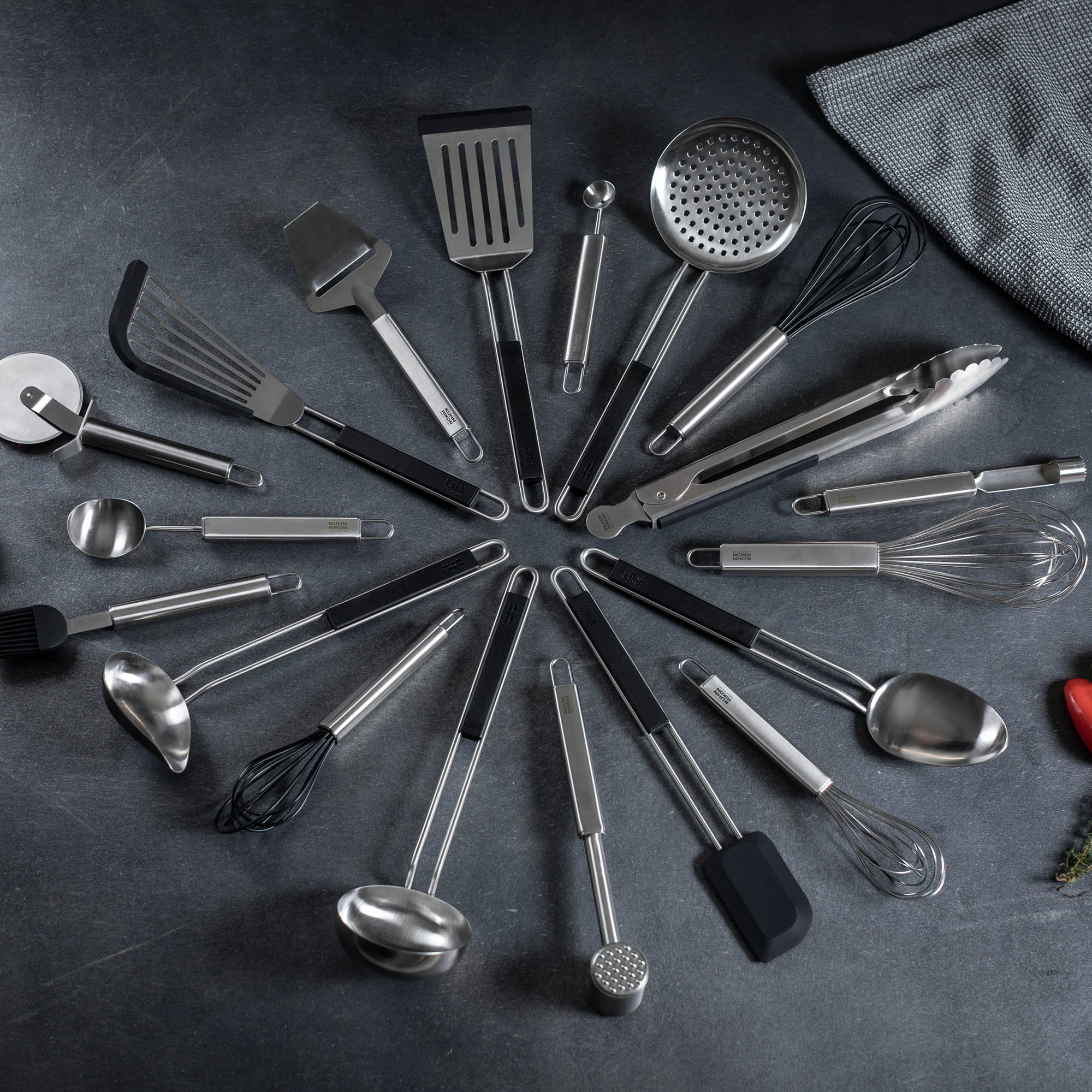 KUHN RIKON potato masher ESSENTIAL stainless steel
