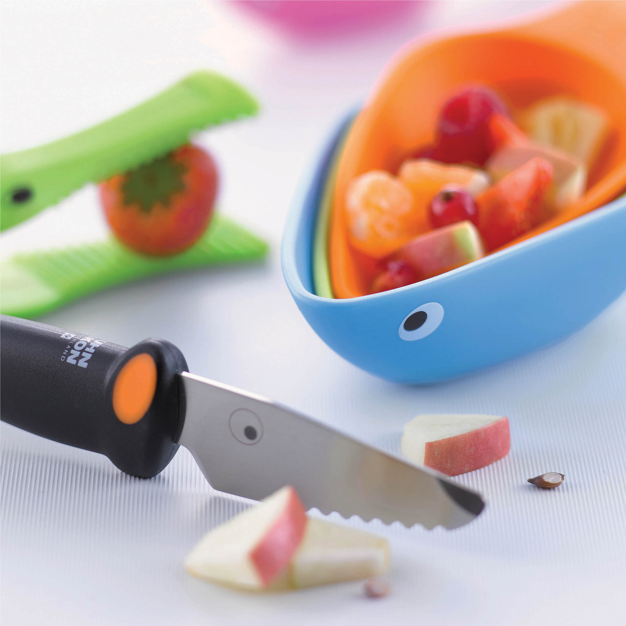 KUHN RIKON kinderkitchen Messerset für Kinder "Hund" 2-teilig