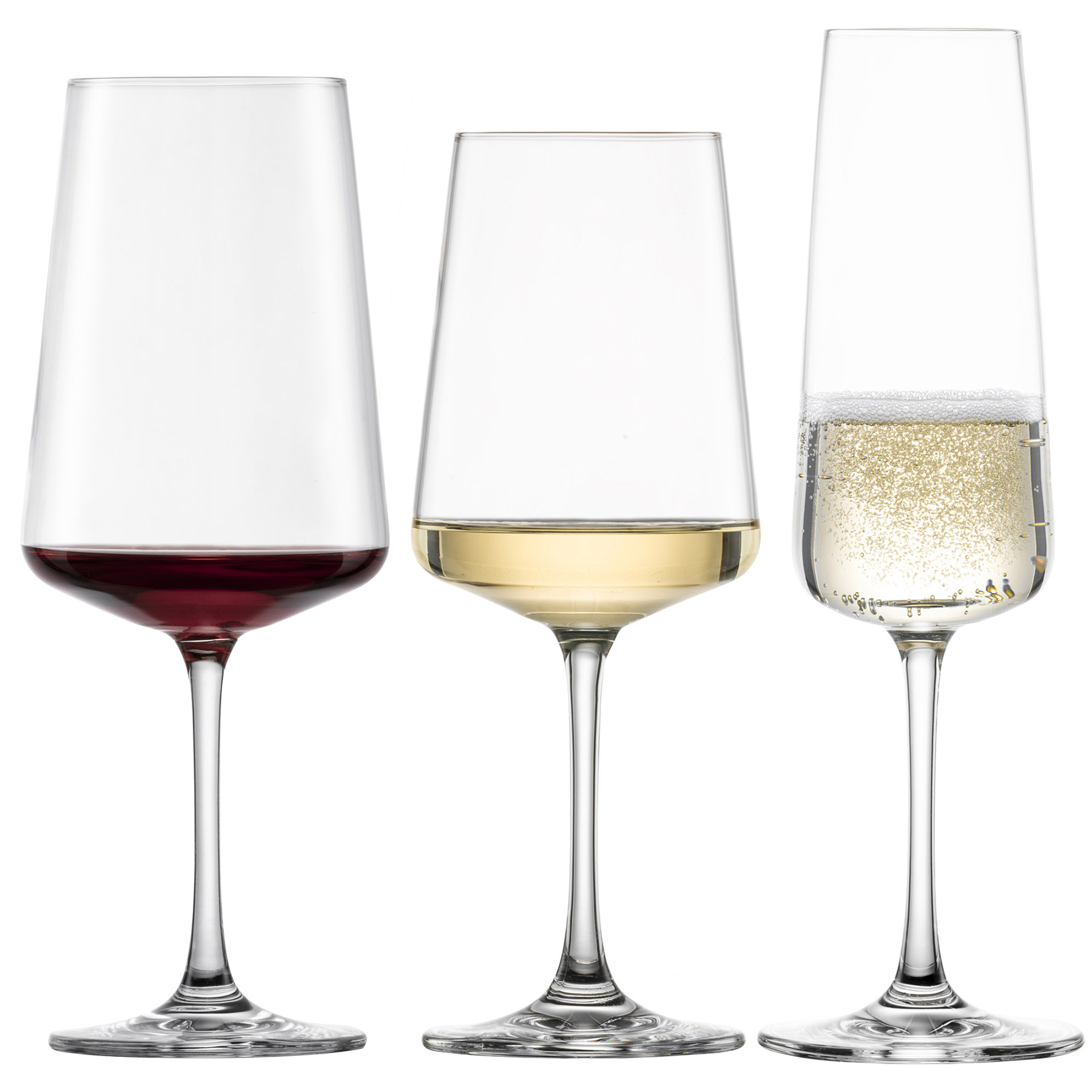 SCHOTT ZWIESEL Serie MIOVINO Set mit 4 x Rotwein-, 4 x Weißwein-, 4 x Sektglas