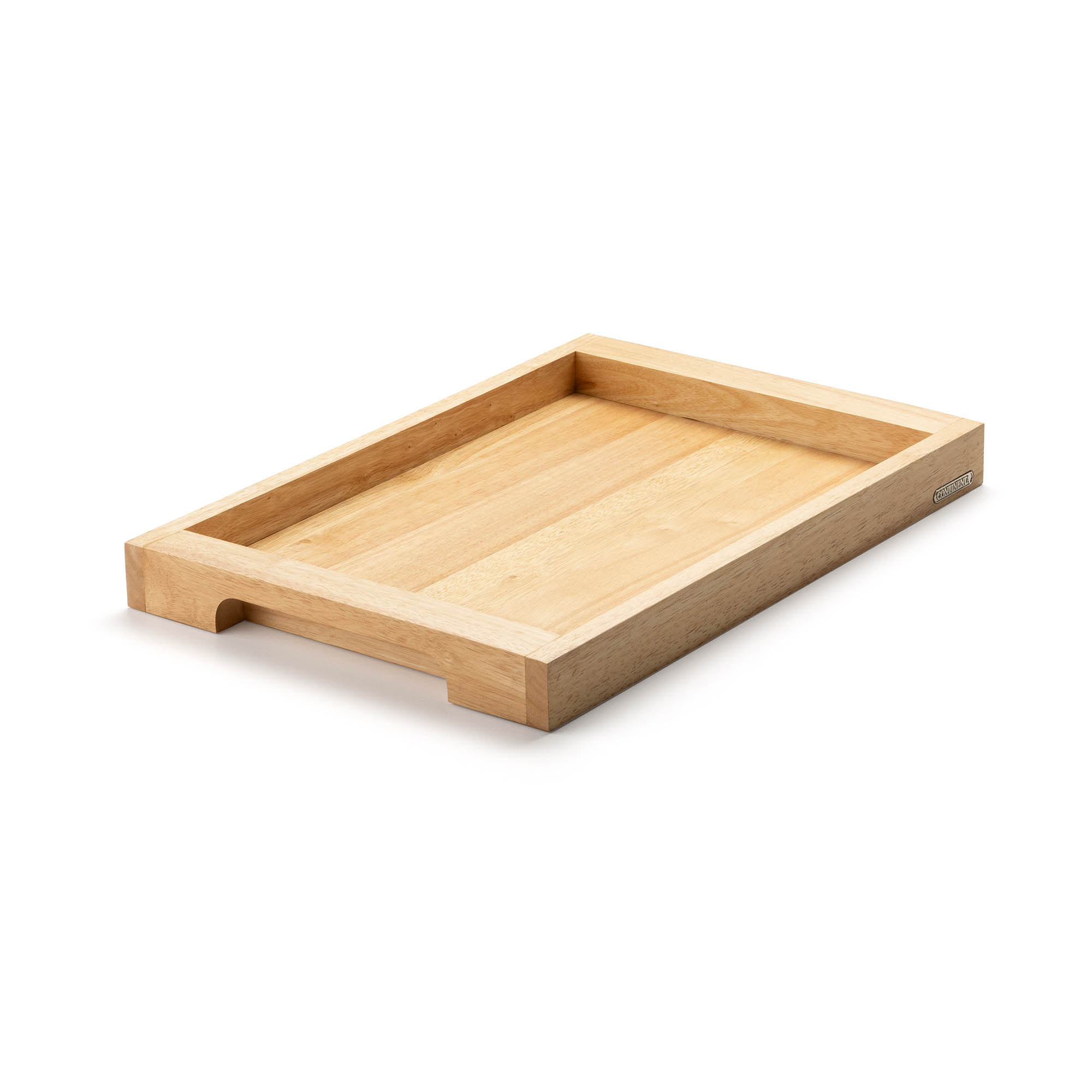 CONTINENTA Tablett aus Gummibaumholz 54 x 36 cm