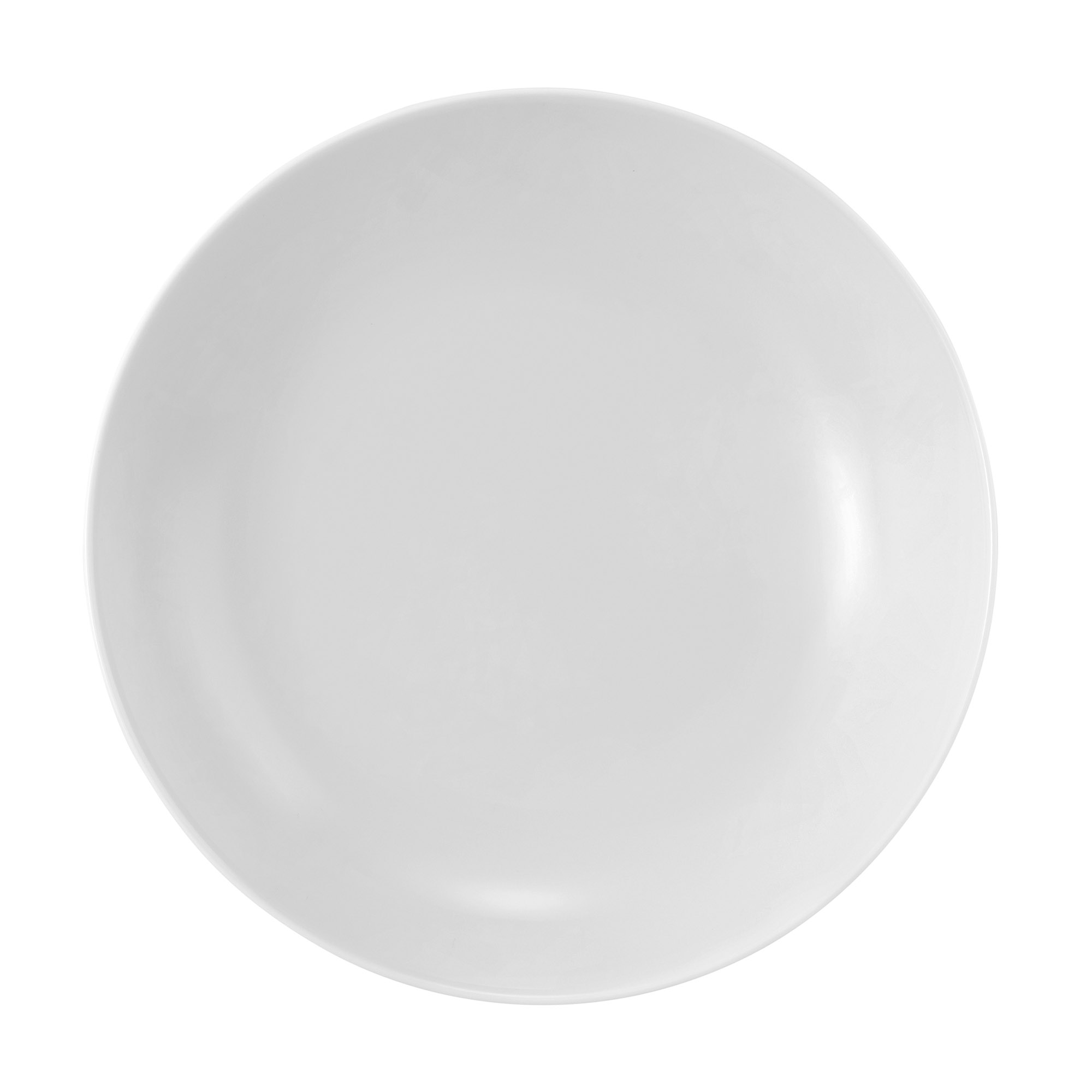 Seltmann Weiden LIBERTY white 003 plain soup plate 21 cm 6 pieces