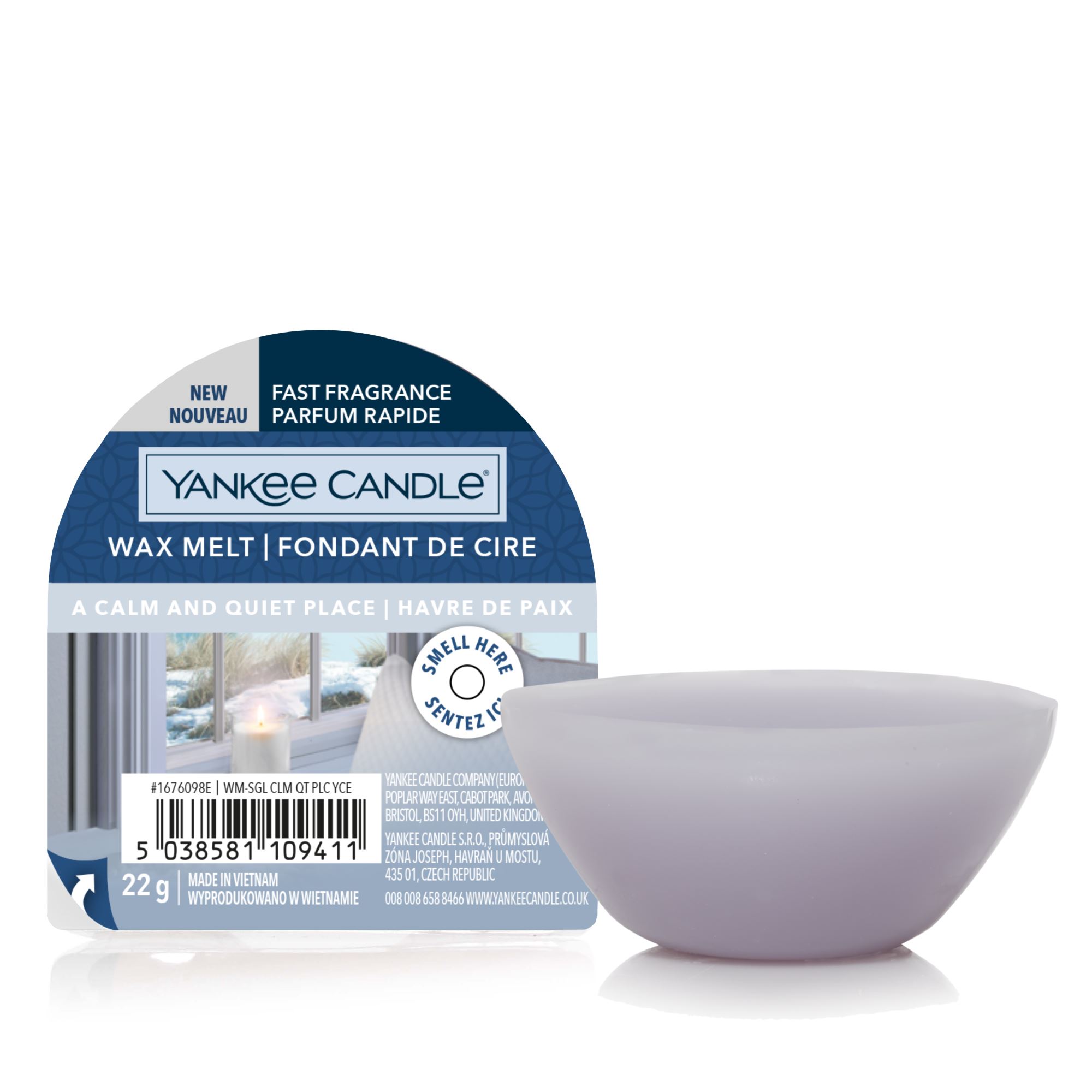 YANKEE CANDLE Wax Melt A CALM & QUIET PLACE 22 g Duftwachs