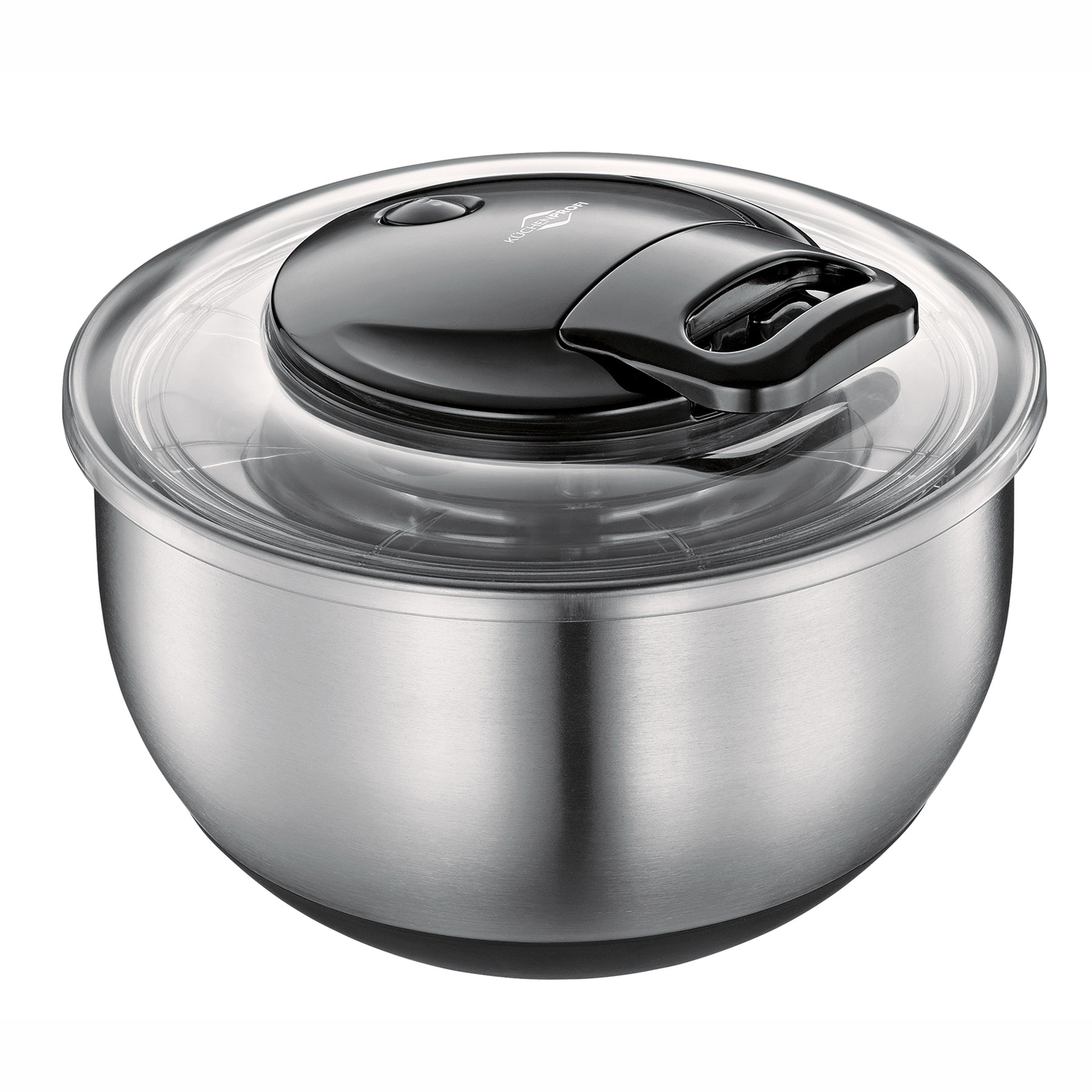 KÜCHENPROFI Salatschleuder TURBO Edelstahl