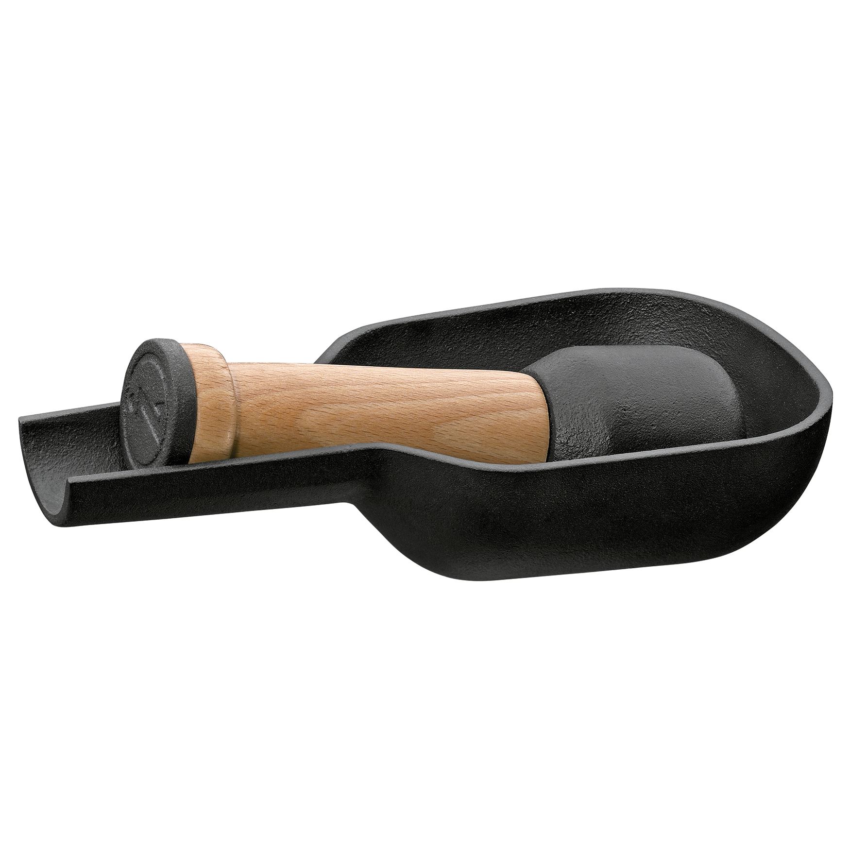 ZASSENHAUS Gewürzmörser / Handmörser mit Stößel aus Gusseisen