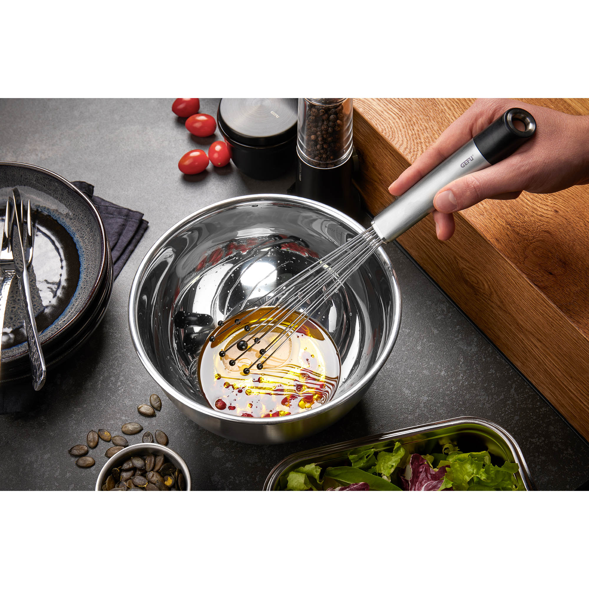 GEFU Schneebesen mit Kugeln PRIMELINE 32,5 cm