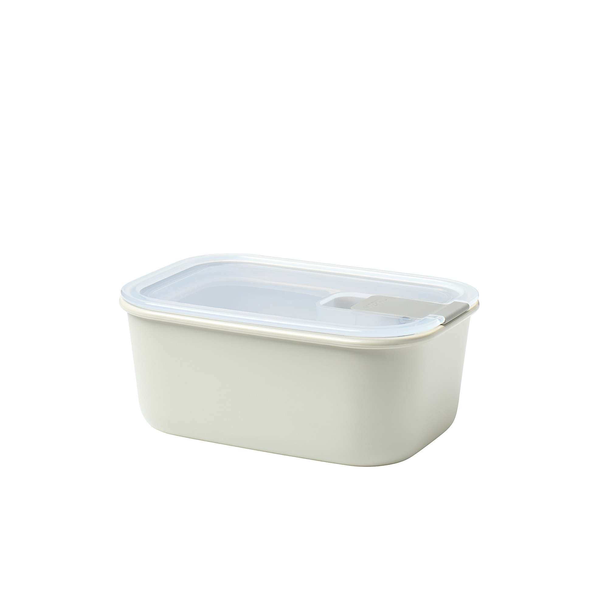 MEPAL Frischhaltedose EASY CLIP rechteckig flach 0,7 Liter nordic white