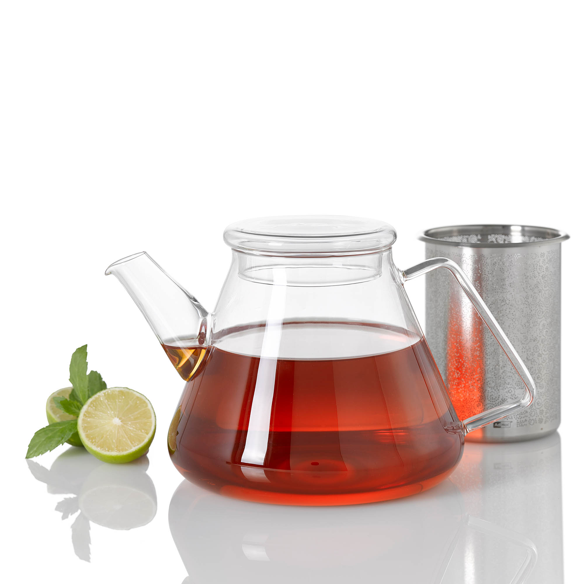 AdHoc ORIENT+ teapot made of borosilicate glass 1.5 litres