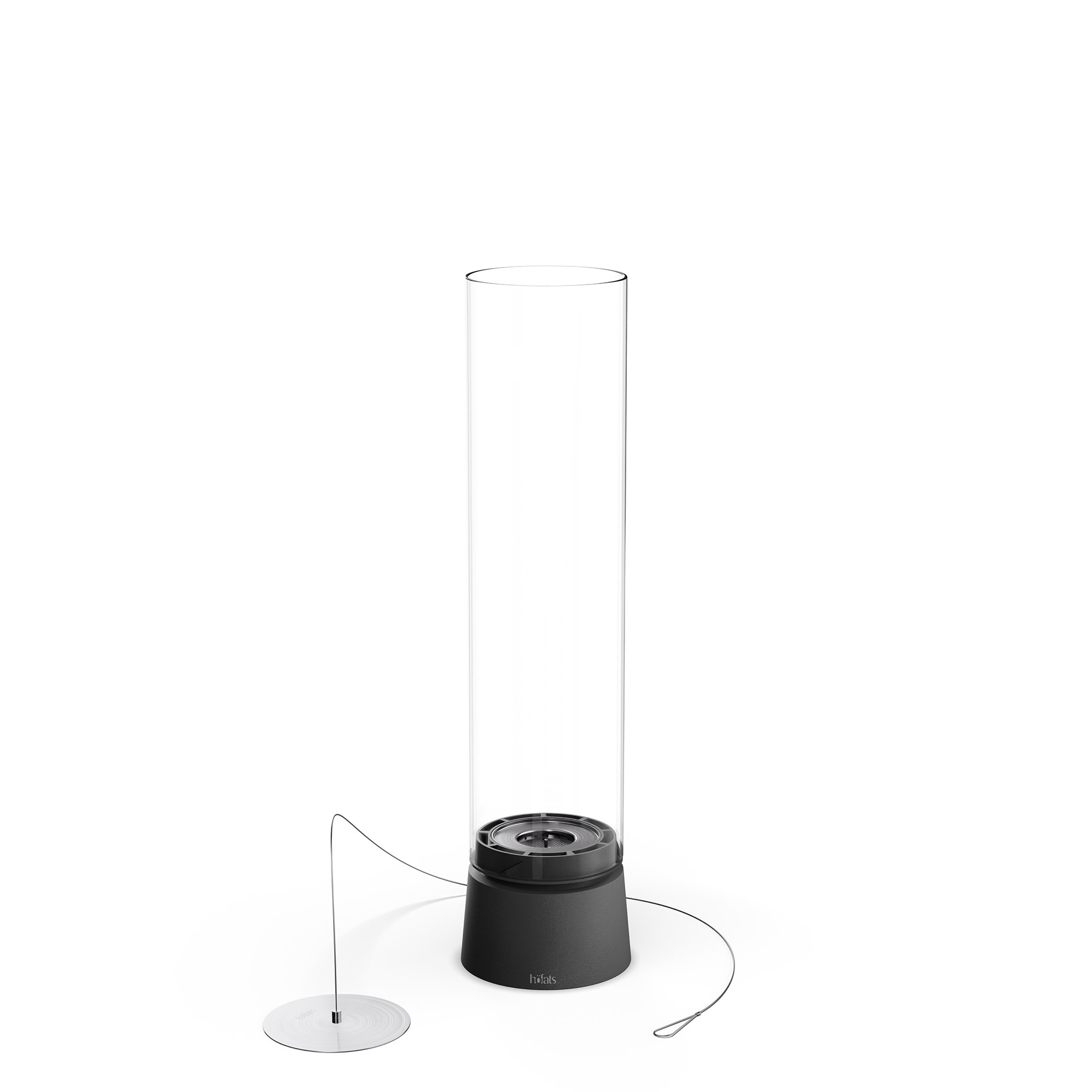 HÖFATS Tischfeuer SPIN air 900 mit Bio-Burner mattschwarz