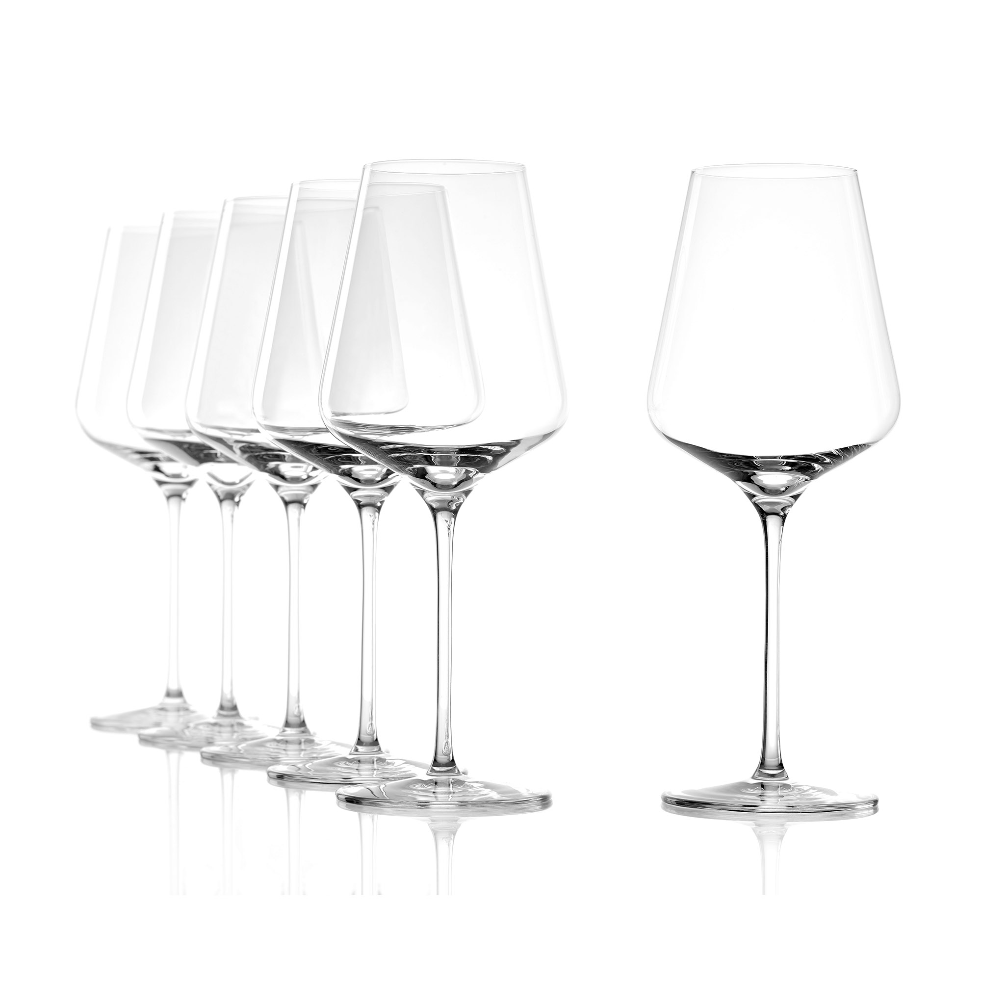 STÖLZLE LAUSITZ Serie QUATROPHIL Bordeauxkelch Rotweinglas 6 Stück Inhalt 645 ml