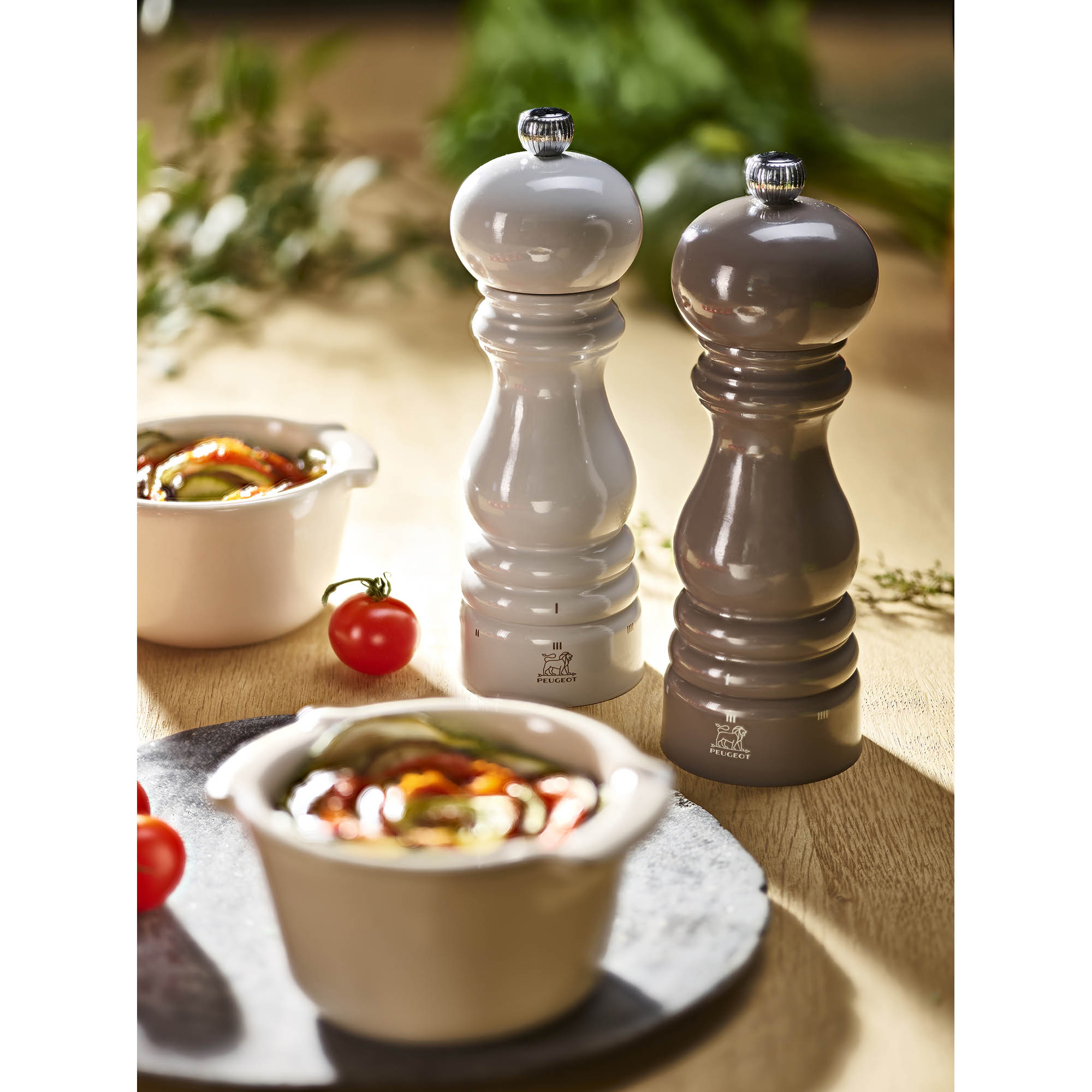 PEUGEOT PARIS Pepper Mill, 18 cm, U'Select, Taupe Grey