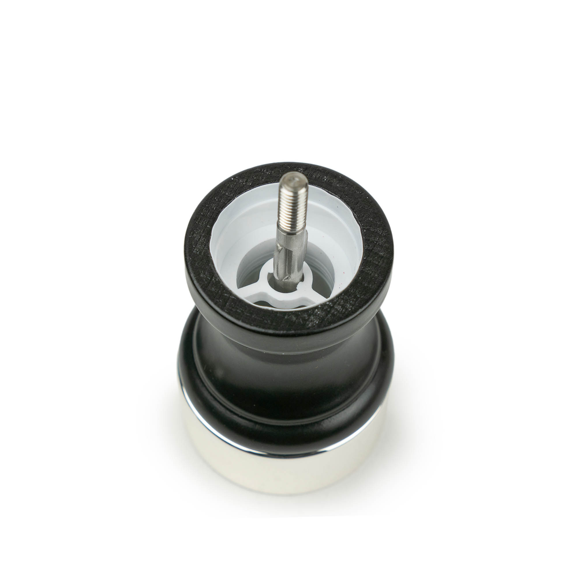 PEUGEOT Salzmühle PALACE 10 cm Buche satinschwarz / silber ZIRLION-Mahlwerk