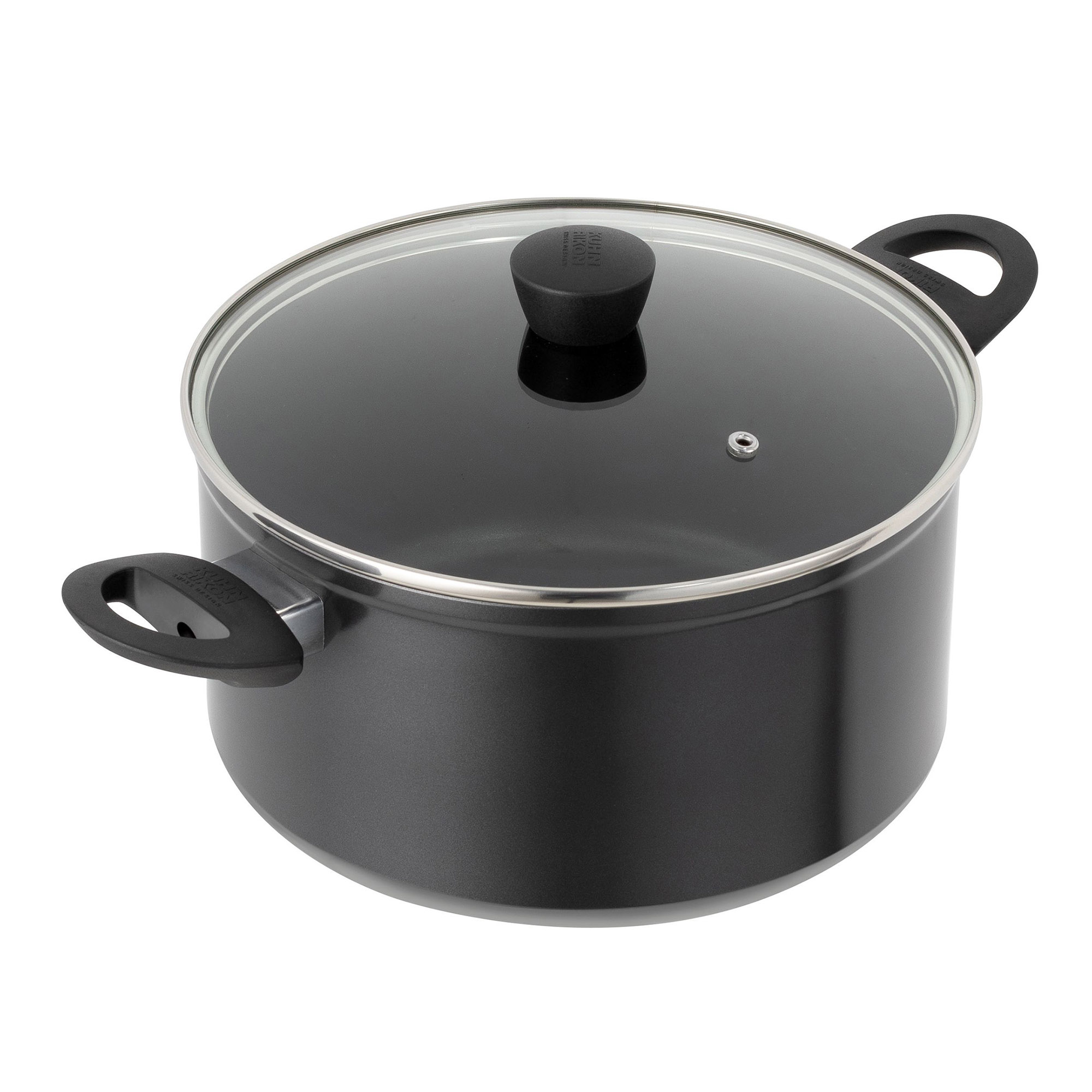 KUHN RIKON Kochtopf EASY INDUCTION mit Glasdeckel 20 cm 3,0 Liter