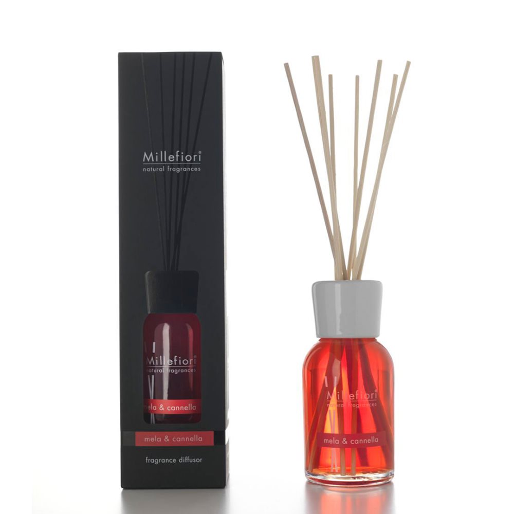 MILLEFIORI MILANO Raumduft Diffuser 250 ml  MELA & CANNELLA