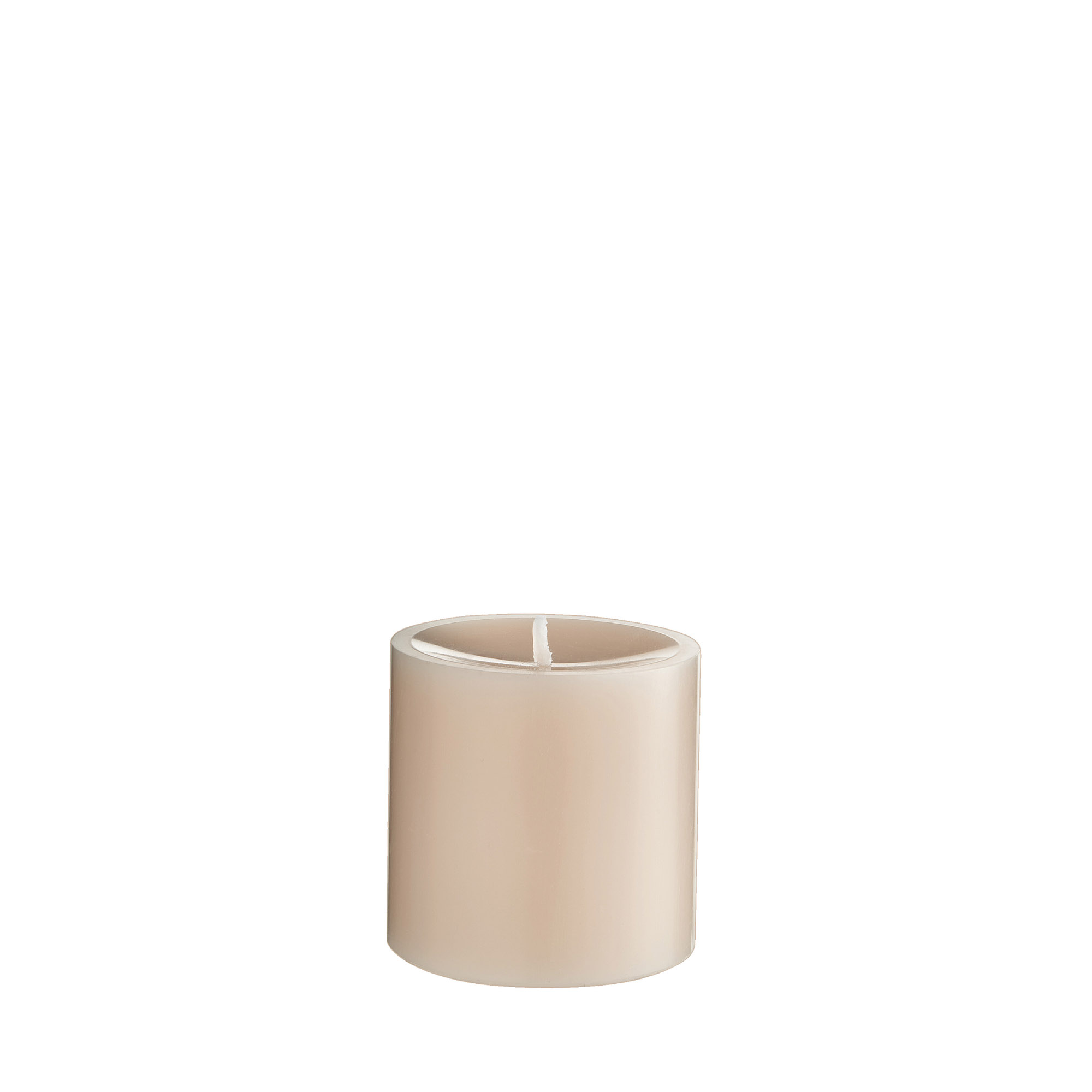 ENGELS KERZEN Stumpenkerze ORIGINAL STUMPENKERZE 8 cm mandel