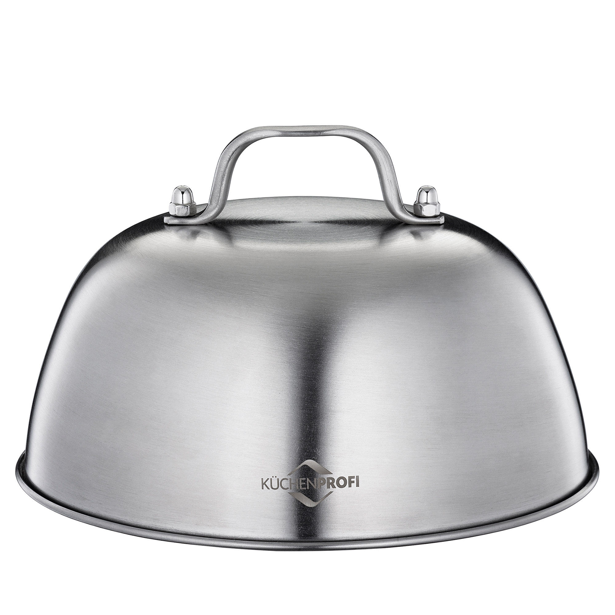 KÜCHENPROFI Grillglocke Burgerglocke BBQ Edelstahl 16 cm