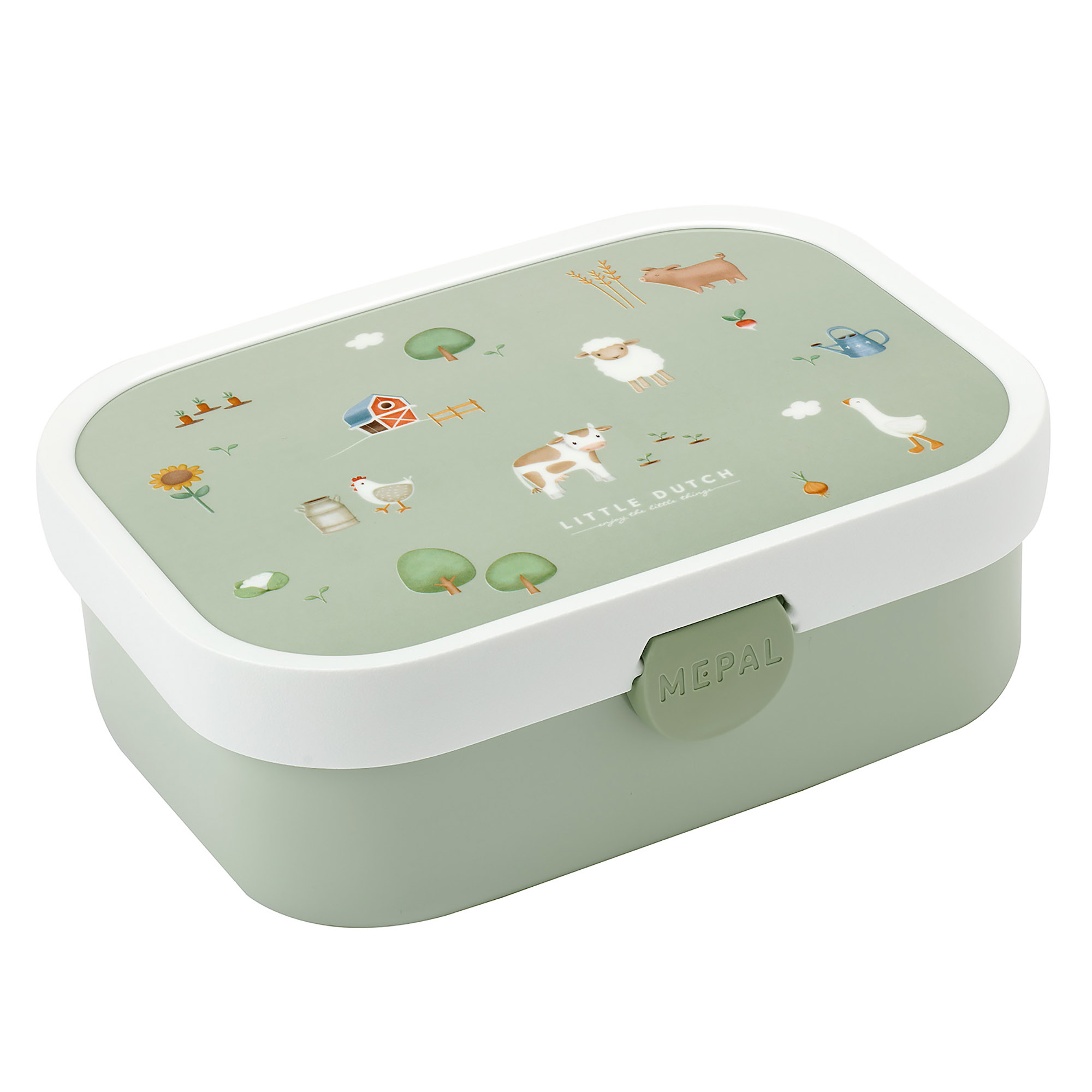 MEPAL Brotdose mit Bento-Einsatz CAMPUS 0,75 Liter LITTLE DUTCH Little Farm
